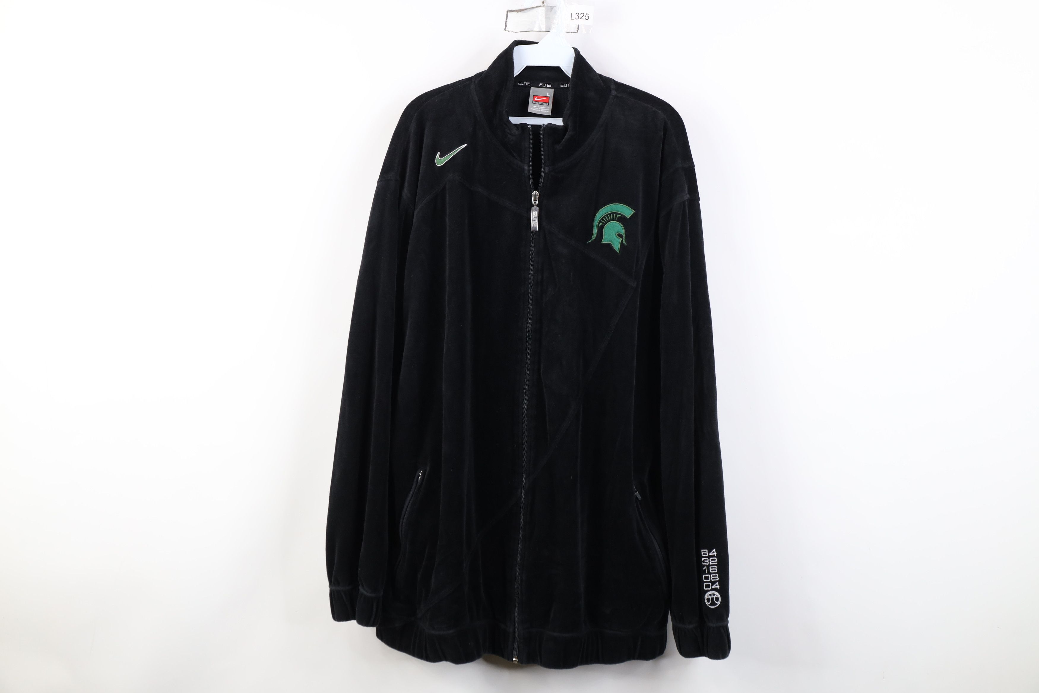 Nike Vintage Nike Elite Michigan State University Jacket Size US L / EU 52-54 / 3 - 1 Thumbnail