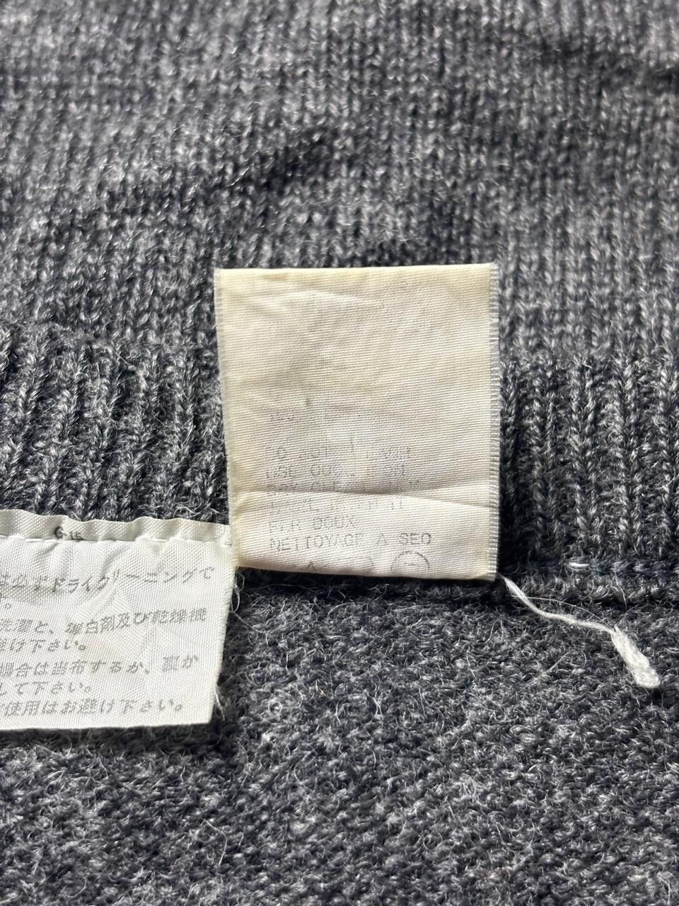 Tricot Comme des Garcons 1990s Tricot Comme Des Garcons Distressed Midi Skirt Size 30" / US 8 / IT 44 - 11 Thumbnail