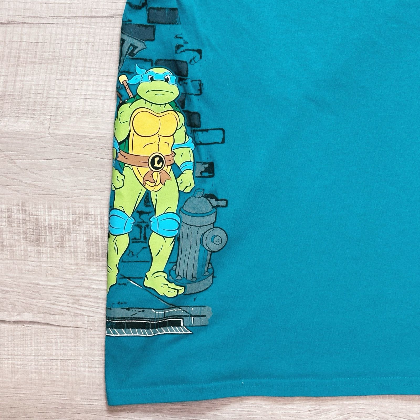 Nickelodeon Teenage Mutant Ninja Turtles Logo Graphic Shirt Men’s 2XL Size US XXL / EU 58 / 5 - 10 Thumbnail