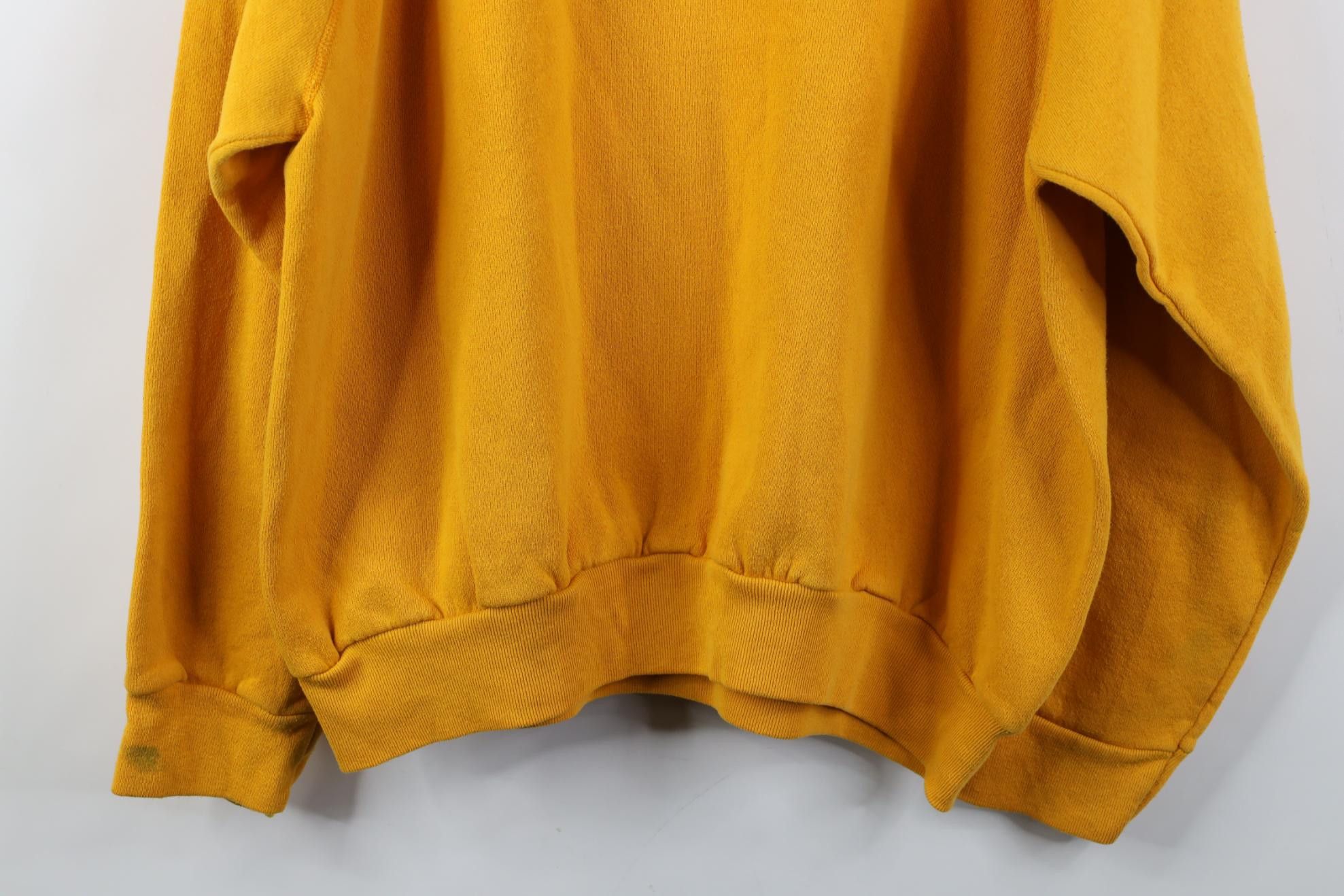 Vintage Vintage 90s Metro Parks Volunteer Crewneck Sweatshirt Yellow Size US XL / EU 56 / 4 - 17 Thumbnail