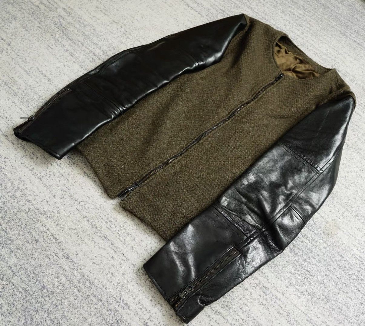 Iroquois Japan Iroquois Fall/Winter Horsehide & Wool Jacket Size US M / EU 48-50 / 2 - 2 Thumbnail