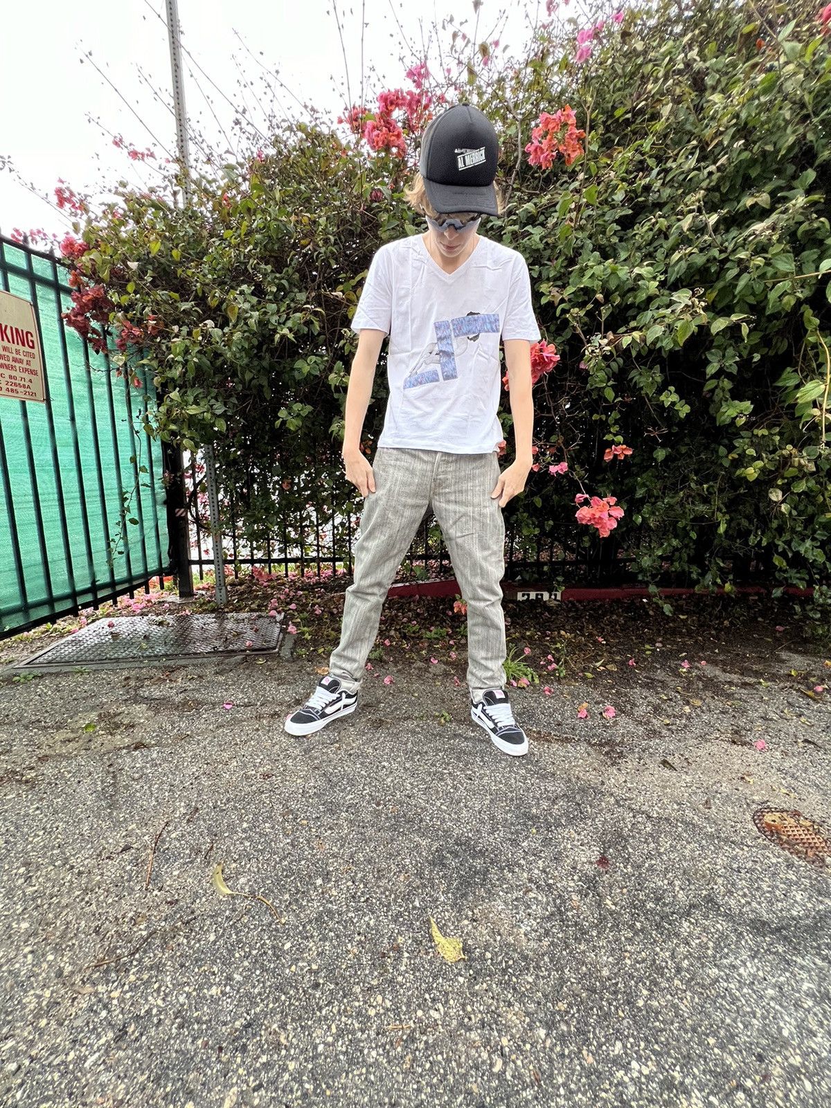 Kapital Kapital Grey Black Denim Jeans Size US 31 - 5 Thumbnail