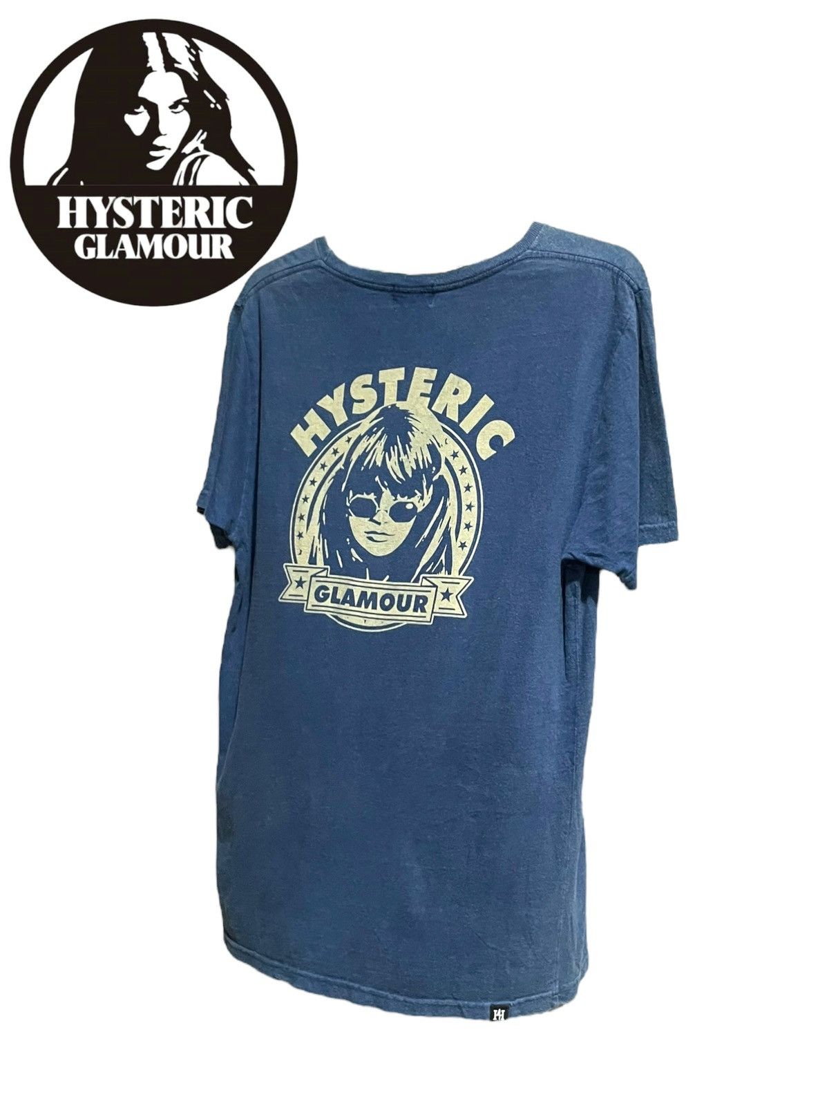 Hysteric Glamour Hysteric Glamour Secret Service Distressed Single Pocket Tee Size US M / EU 48-50 / 2 - 10 Thumbnail