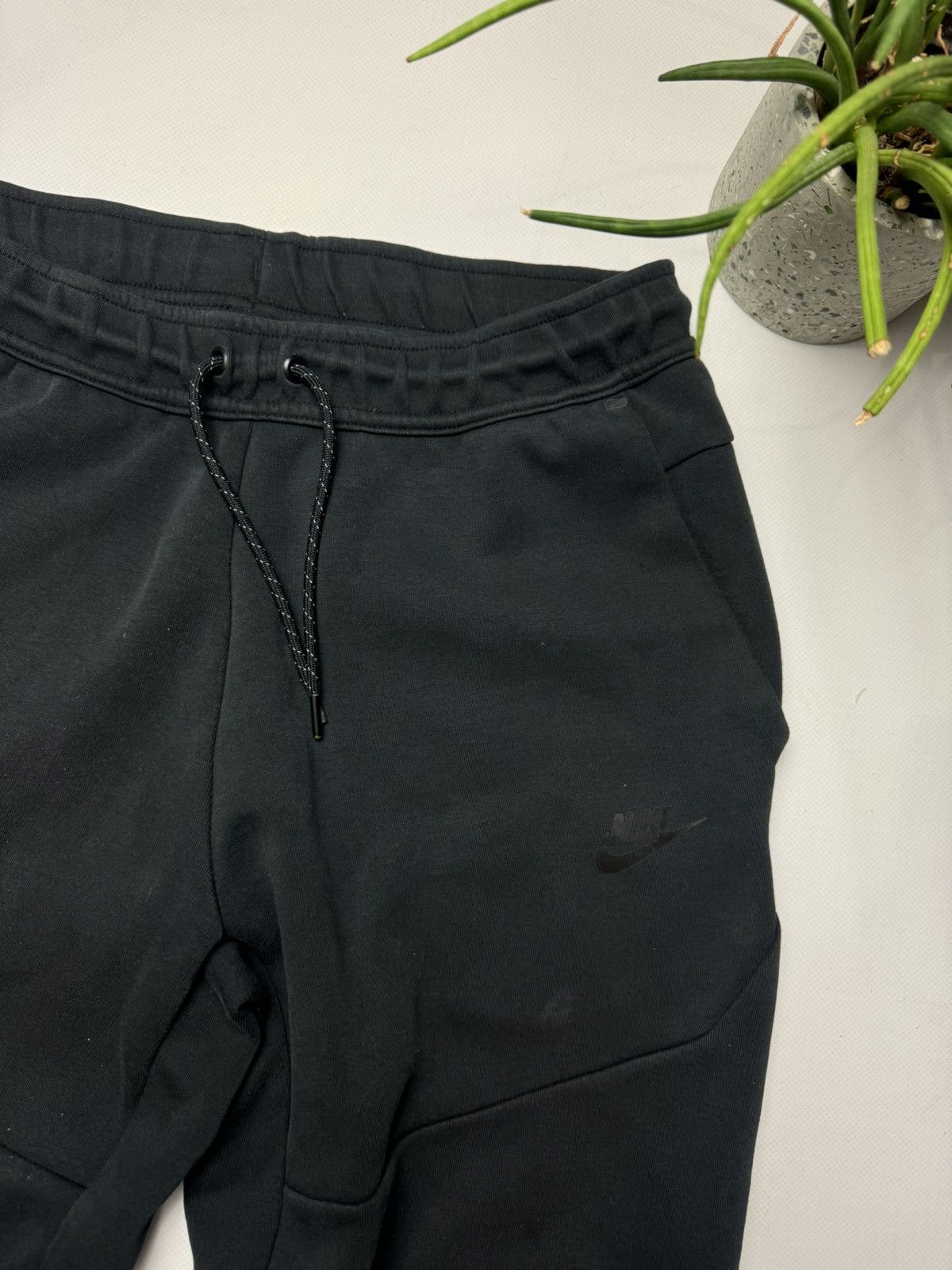 Nike × Vintage Nike tech fleece pants black rare y2k Size US 30 / EU 46 - 6 Thumbnail