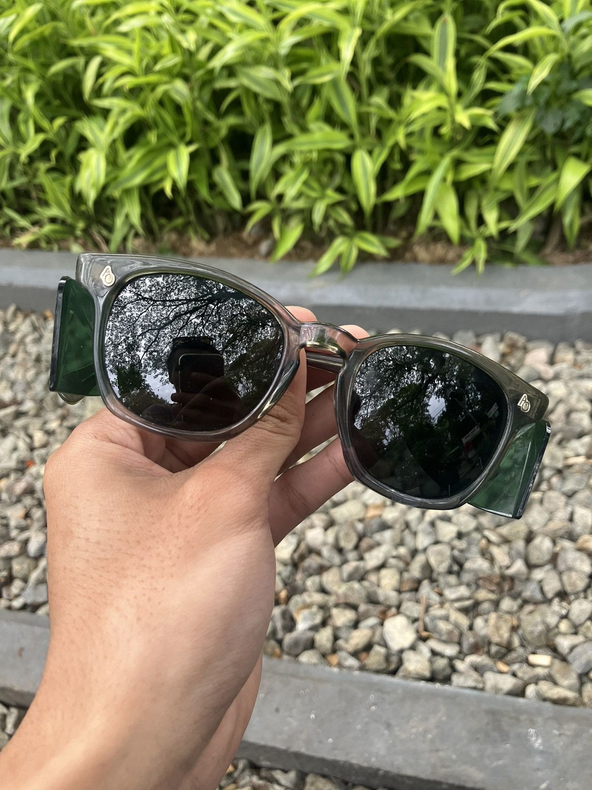 American Optical American Optical Vintage Sunglasses Green Size ONE SIZE - 1 Thumbnail