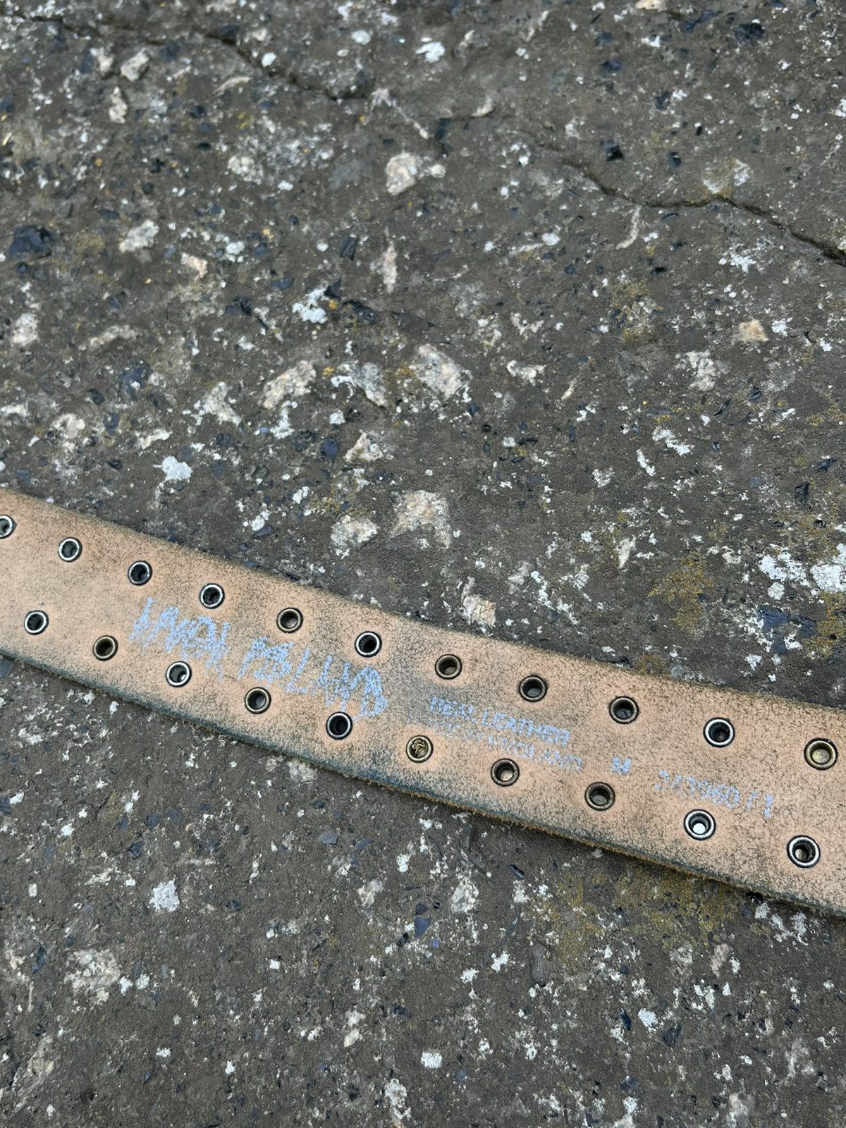 Other Vintage y2k Skull Belt Leather Metal Size ONE SIZE - 9 Thumbnail