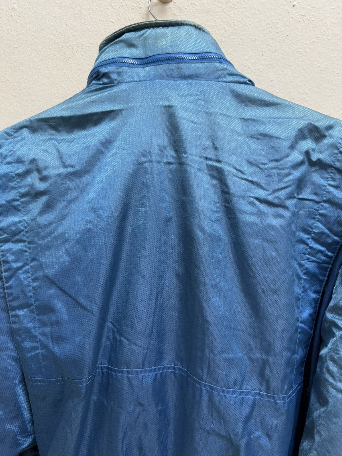 Nike Vintage 90s Nike Nylon Bomber Jacket Size US L / EU 52-54 / 3 - 24 Thumbnail