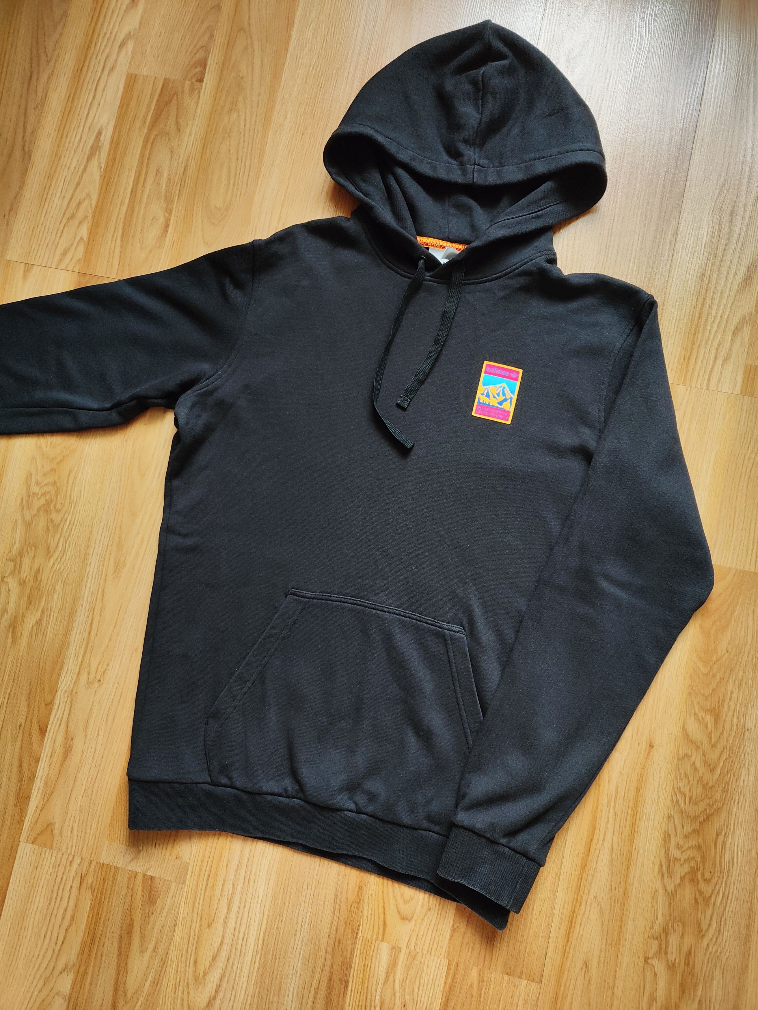 Adidas Adidas Originals Mountain Patch Hoodie Black Trefoil Outdoor Size US S / EU 44-46 / 1 - 9 Thumbnail