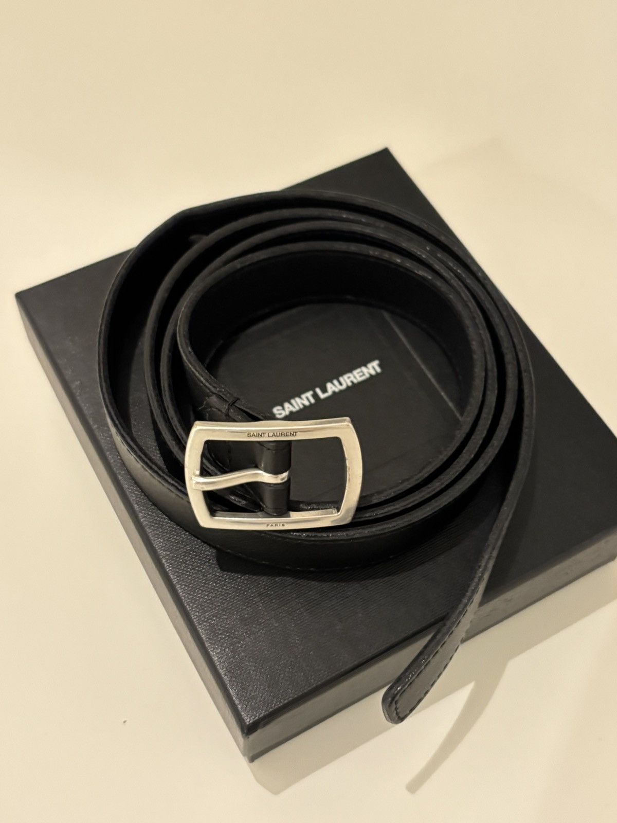 Saint Laurent Paris Saint Laurent Paris belt HEDI ERA Size ONE SIZE - 1 Thumbnail