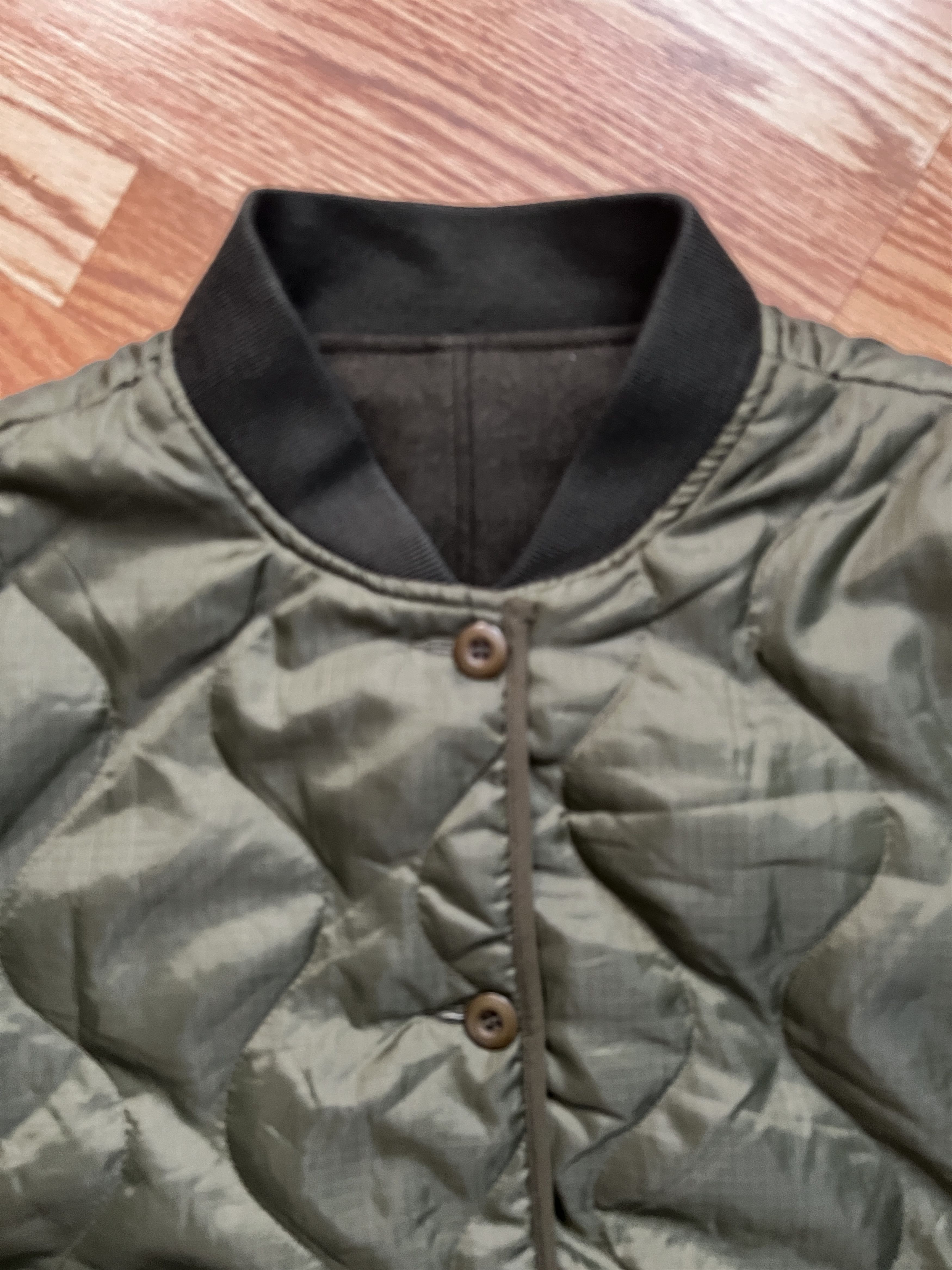 Schott Schott NYC Reversible Military M-43 Liner Jacket - Size L Size US L / EU 52-54 / 3 - 6 Thumbnail