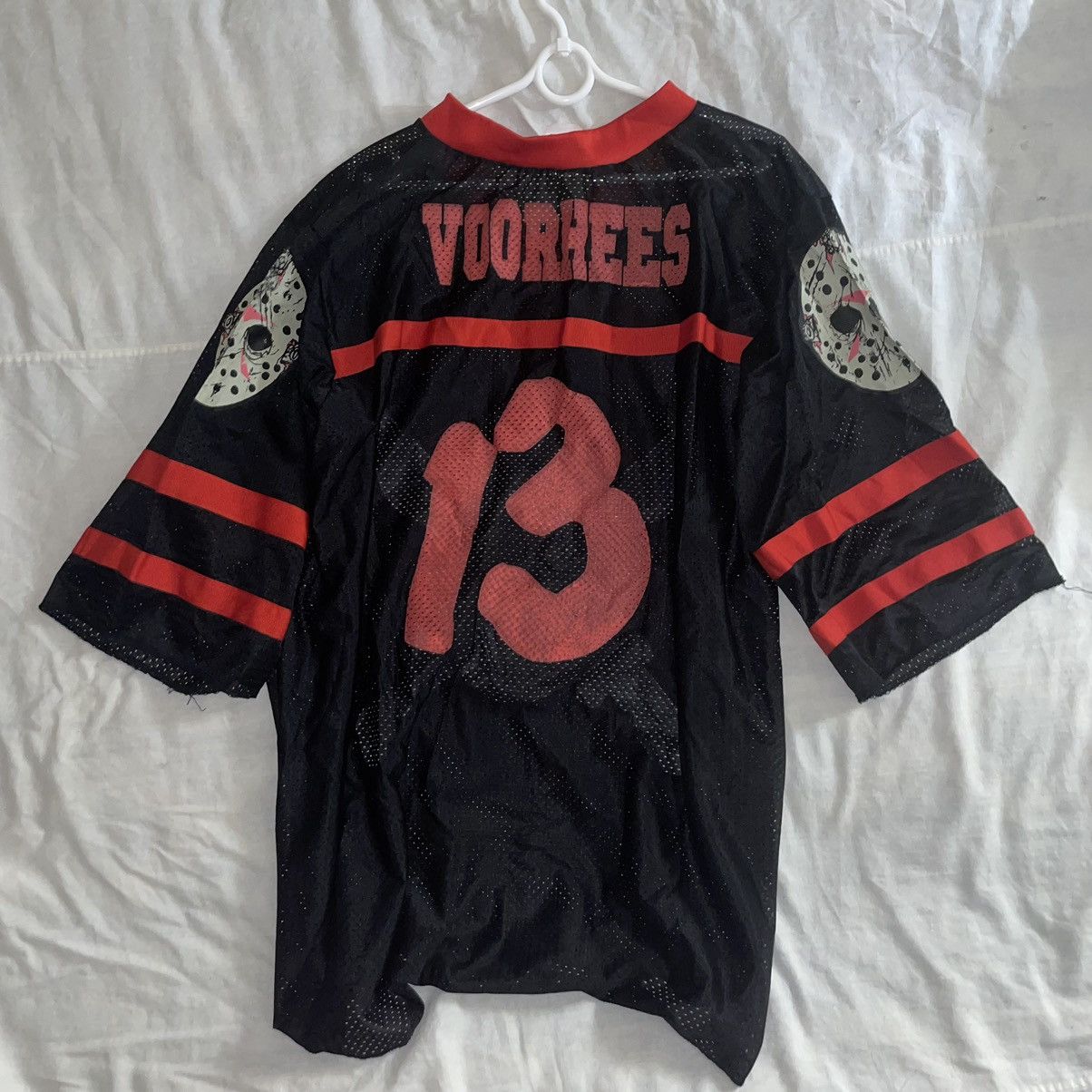 Vtg NHL Friday The 13th Man Sz XL Voorhees Shirt/Jersey store