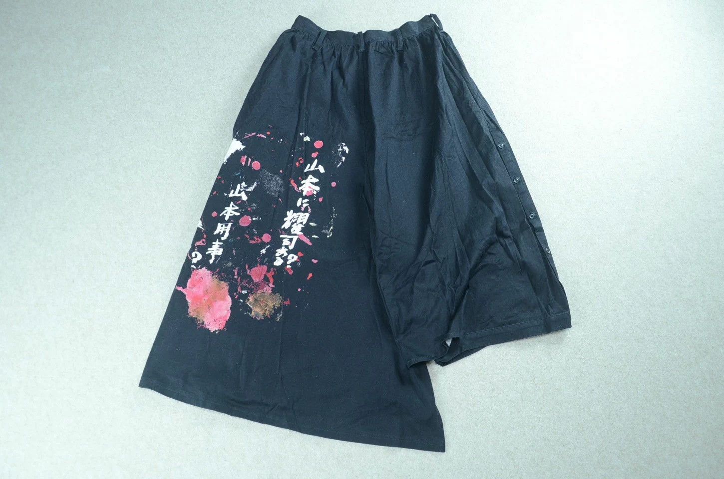 Yohji Yamamoto Yohji Yamamoto Wide Leg Pants Unisex Size US 29 - 1 Thumbnail