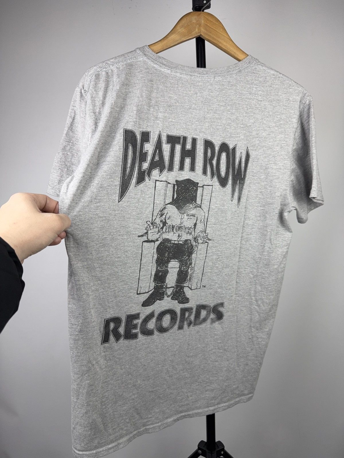 Band Tees Death Row Records Electric Chair Logo 2010-2020s T-Shirt Size US M / EU 48-50 / 2 - 9 Thumbnail