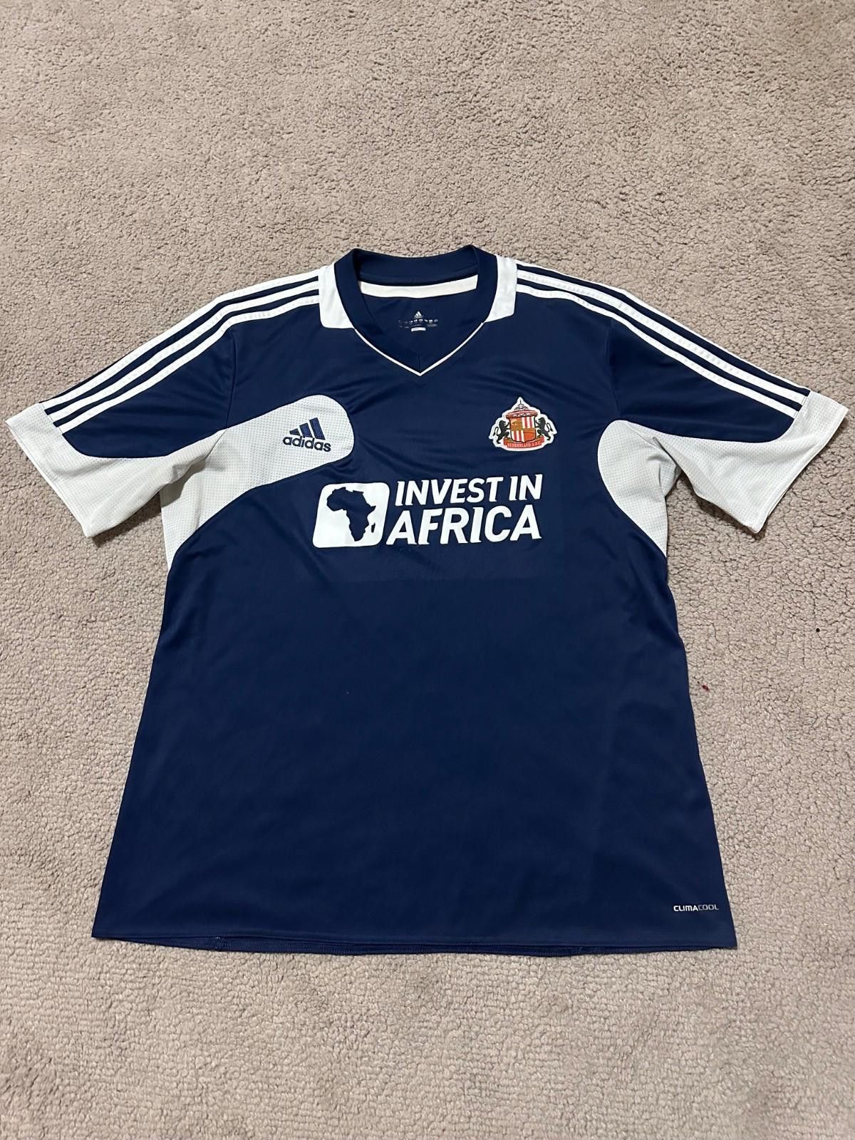 Adidas Sunderland Training Jersey Football Soccer Player Issue Size US XXL / EU 58 / 5 - 1 Thumbnail