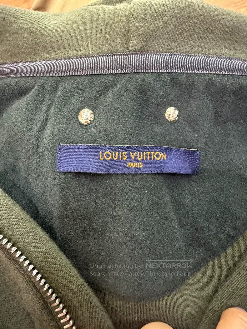 Louis Vuitton Louis Vuitton Army Green Hoodie Size US S / EU 44-46 / 1 - 5 Thumbnail