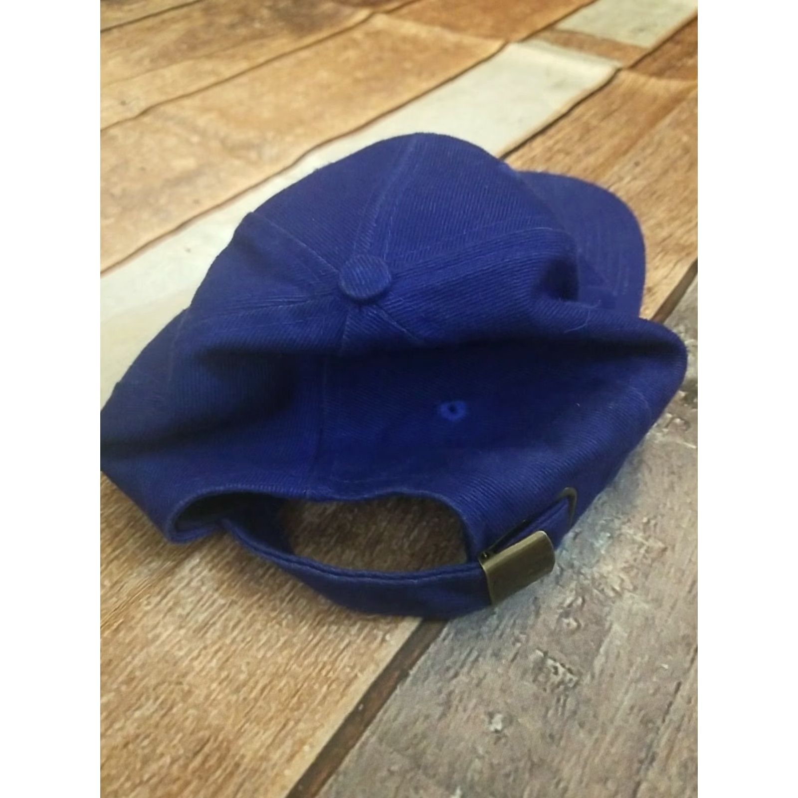 Vintage VINTAGE Art Headwear Adjustable Snapback Hat New Years CELEBRATE Envision the Future Blue 2000 Men One Size Vintage Theme Accessories Men Size ONE SIZE - 2 Thumbnail