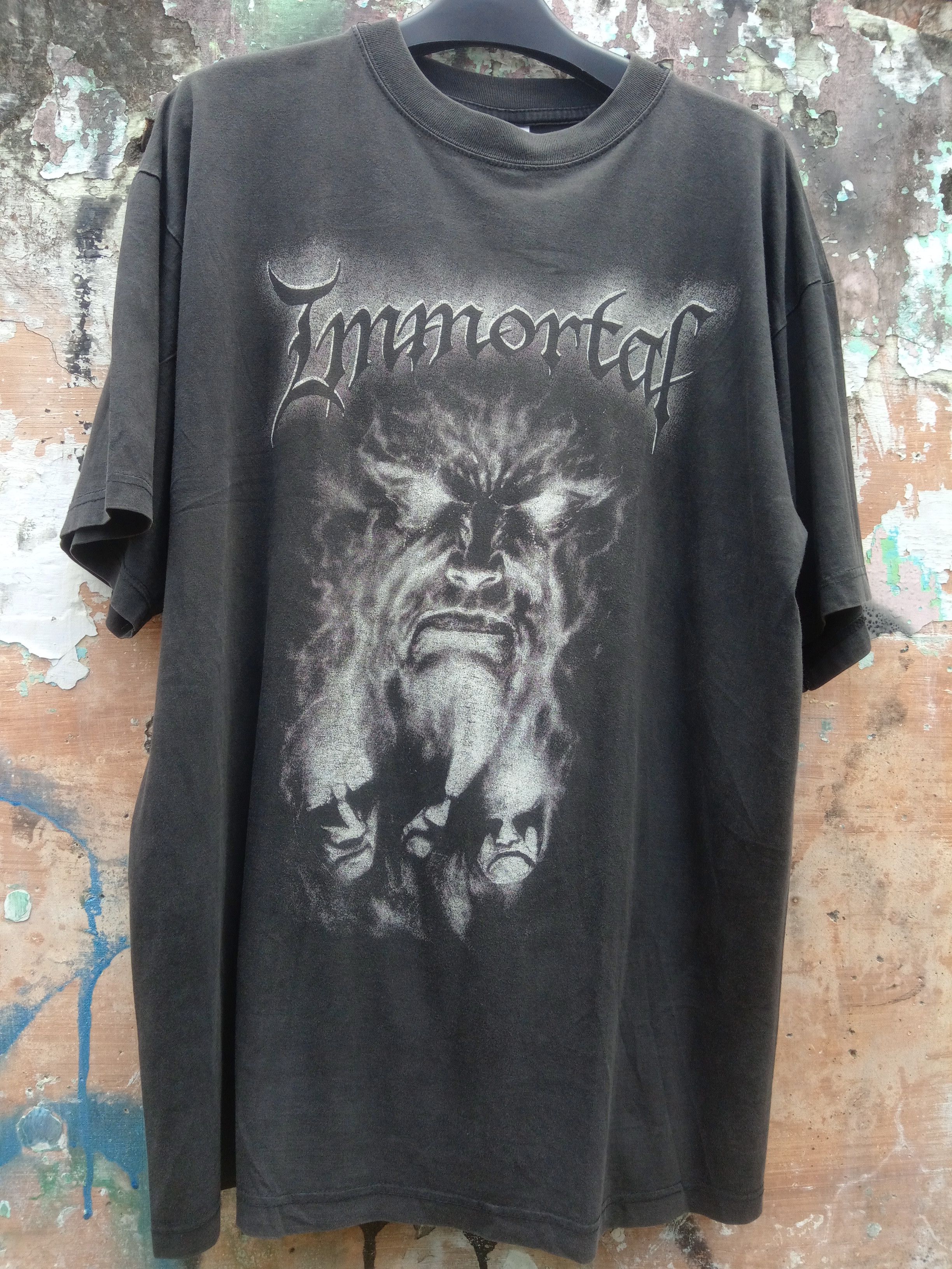 Band Tees × Vintage Vintage IMMORTAL unholy forces of evil Size US XL / EU 56 / 4 - 1 Thumbnail
