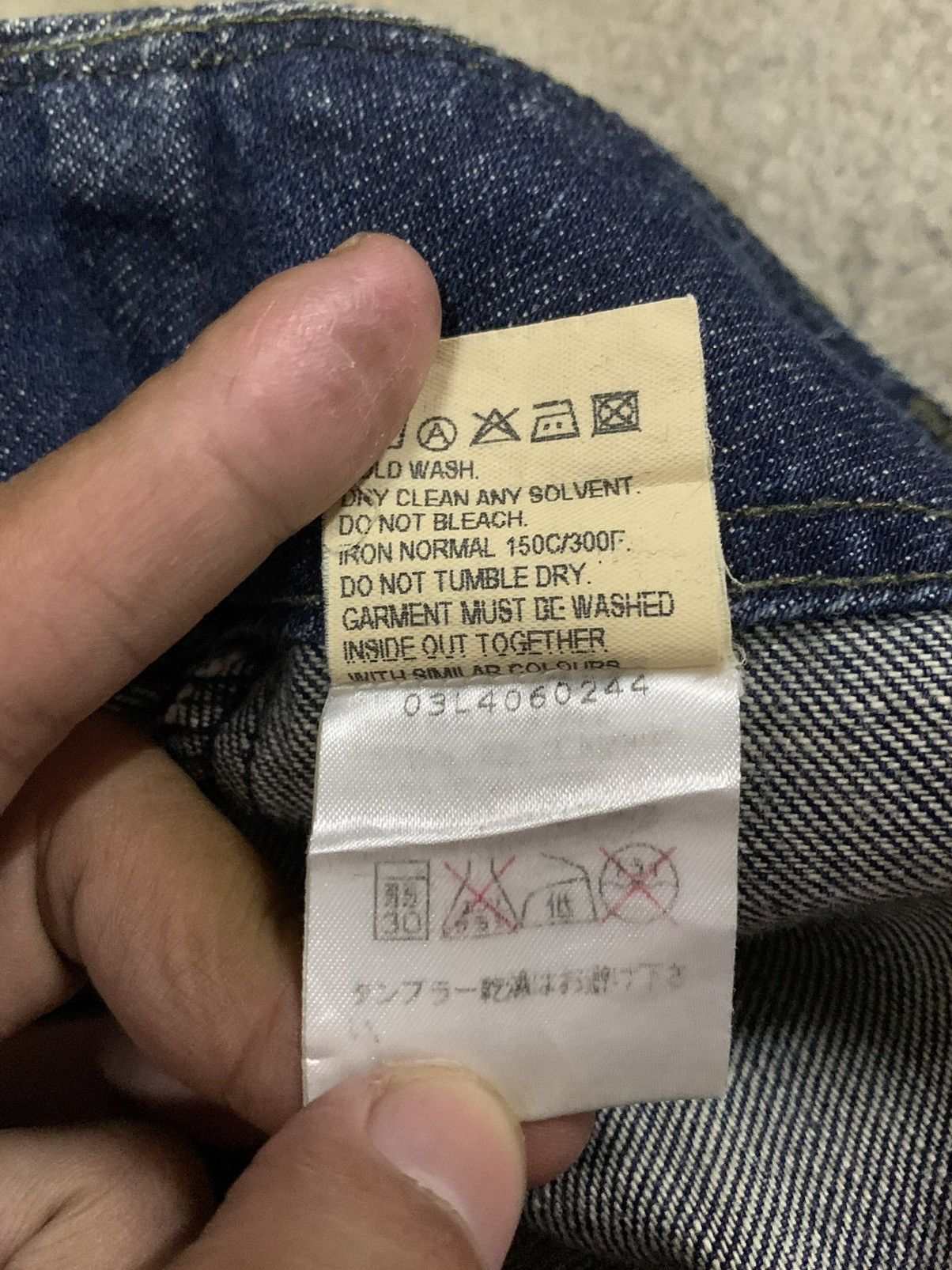 If Six Was Nine × Japanese Brand × Le Grande Bleu (L.G.B.) 🔥Flare🔥 J. Lindeberg Style Tornado Mart Bootcut Jeans Size US 29 - 11 Thumbnail