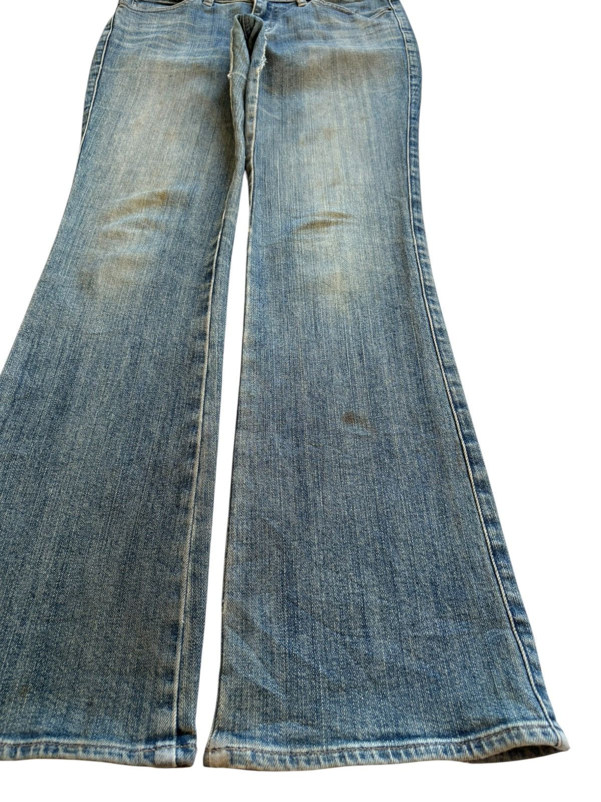Grailed × Japanese Brand Vintage Japanese Brand Mud Wash Bootcut Flare Jeans Size US 30 / EU 46 - 7 Thumbnail