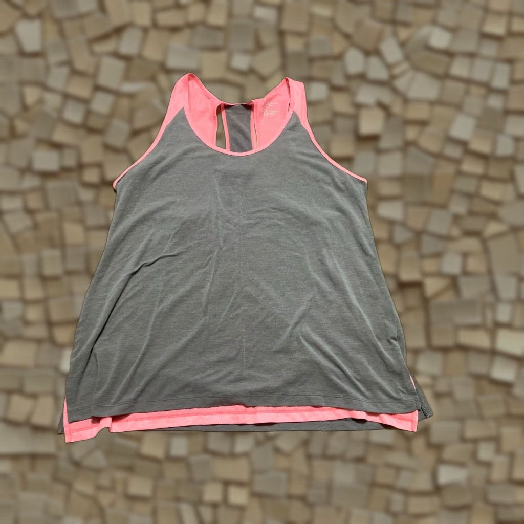 Tek Gear Tek Gear Tank Women's XL Pink Grey Sleeveless Athleticwear Size XL / US 12-14 / IT 48-50 - 1 Thumbnail