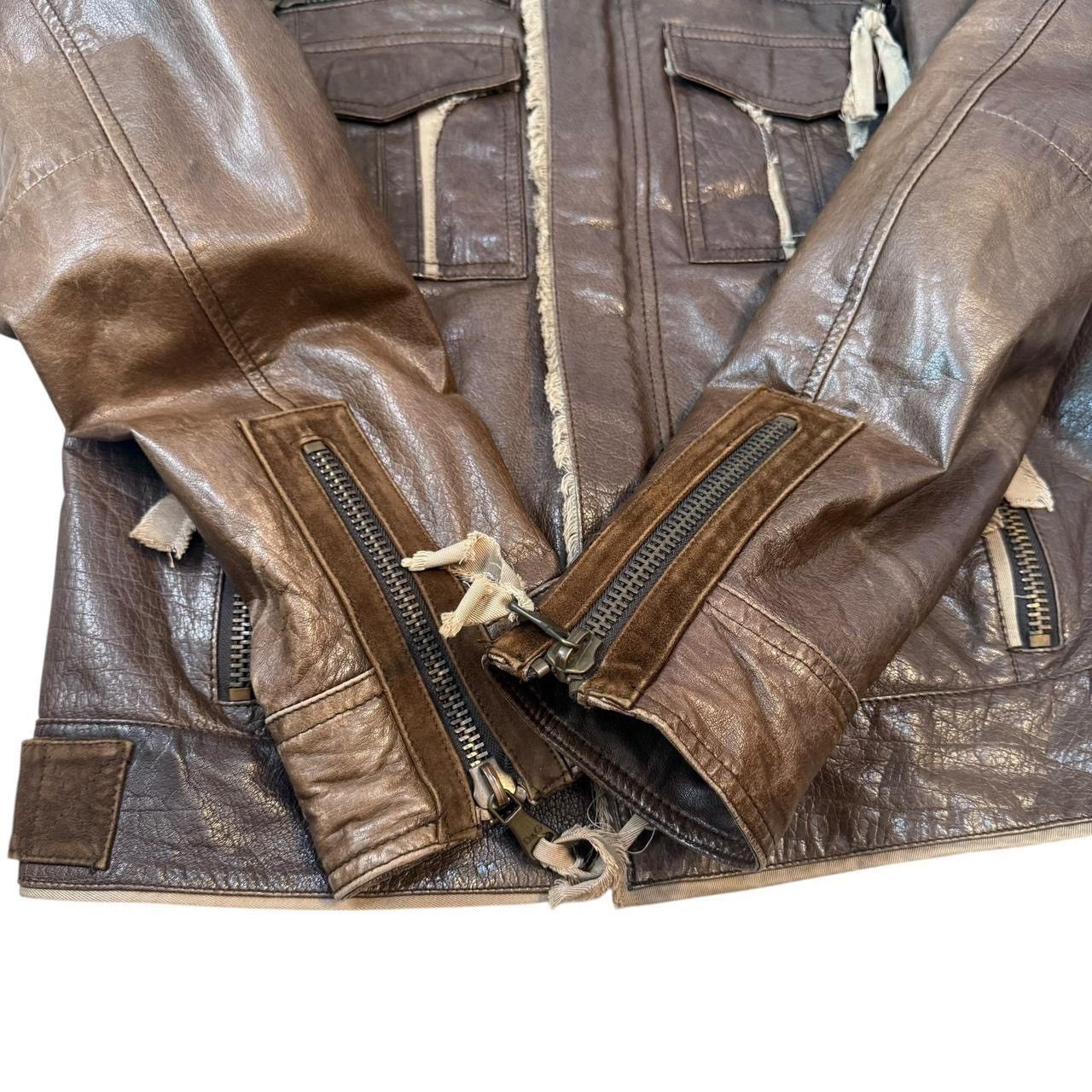 Dolce & Gabbana D&G Dolce & Gabbana Lamb Leather Vintage/Y2K Cowboy Jacket Size US M / EU 48-50 / 2 - 4 Thumbnail