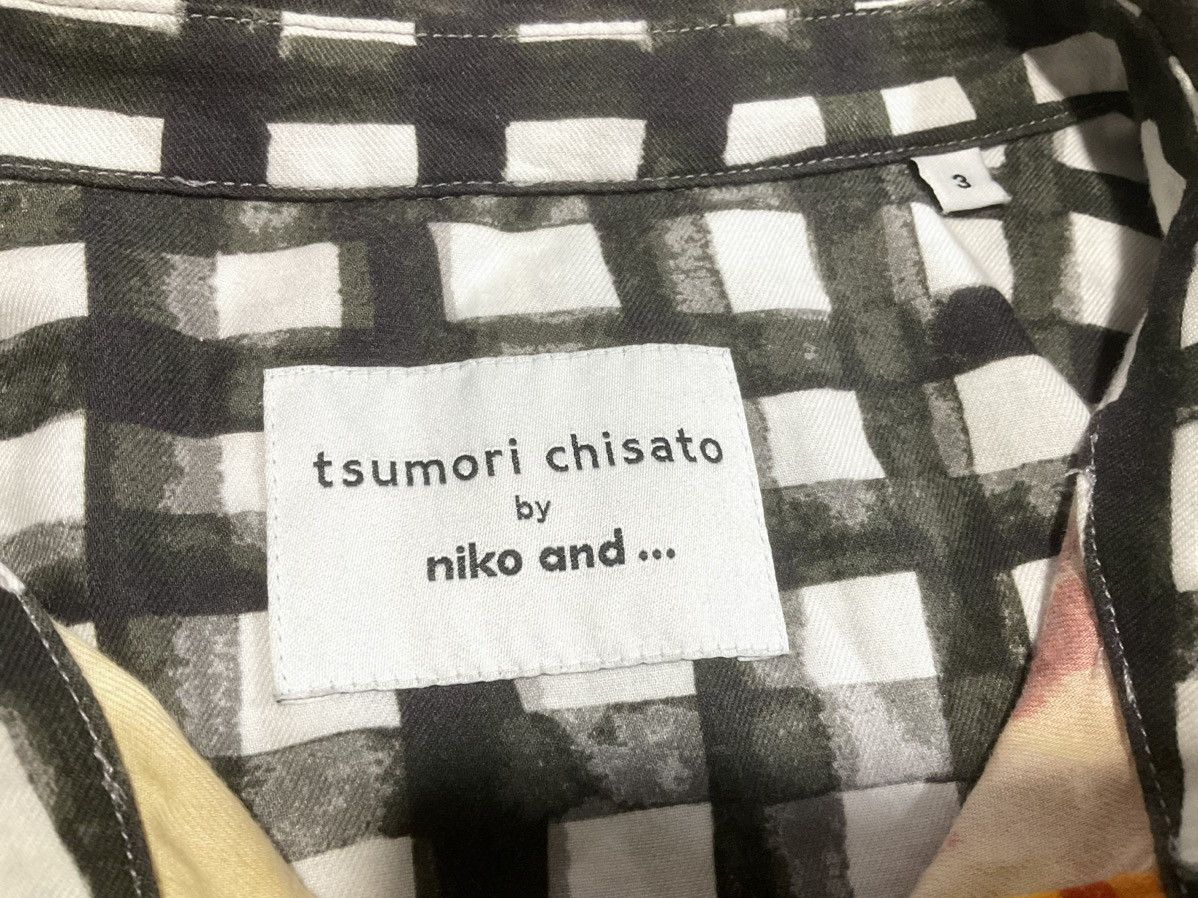 Issey Miyake 🔥Niko And Tsumori Chisato Check Leopard Shirt Oversized Size US XL / EU 56 / 4 - 8 Thumbnail