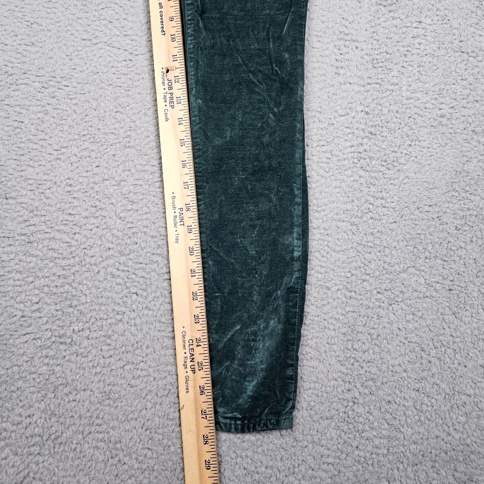 Madewell Madewell 10” High-rise Skinny Green Corduroy Pant Size 26 Size 26" / US 2 / IT 38 - 5 Thumbnail