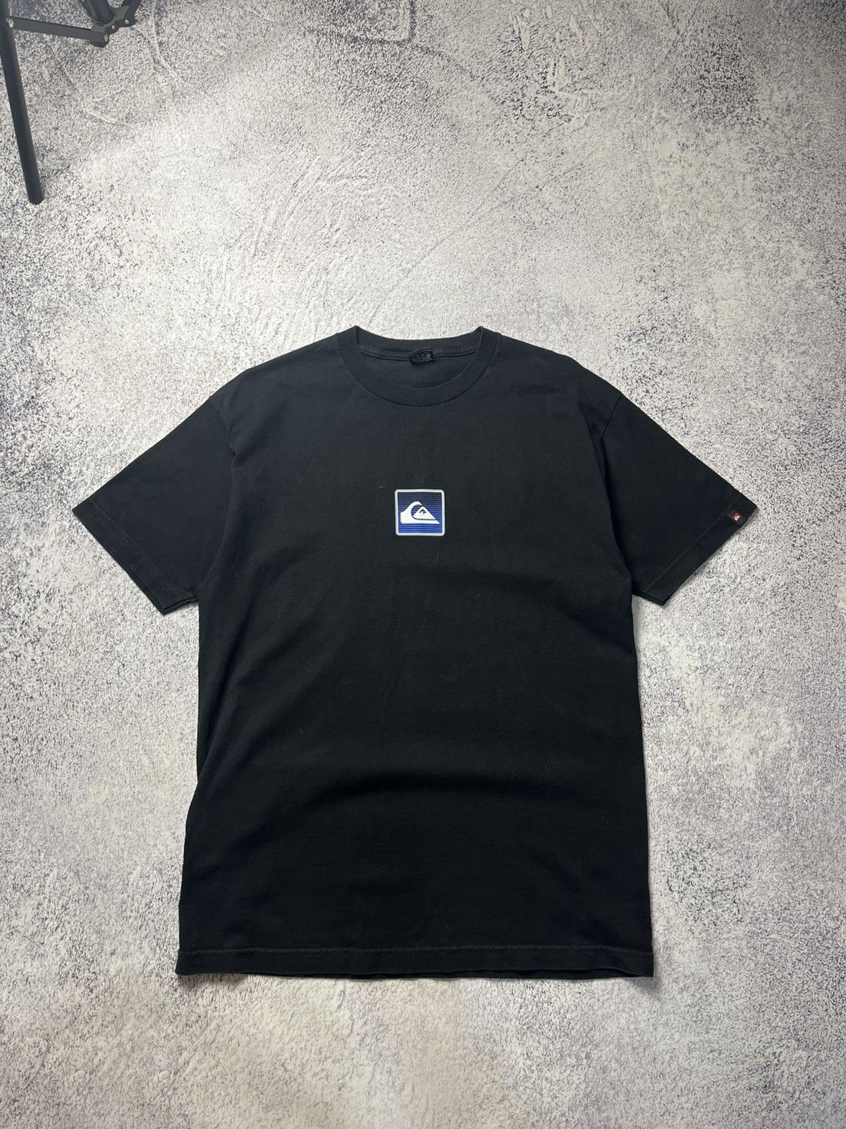 Quiksilver Vintage Quiksilver Big Logo Black T Shirt Y2K Rare Size US L / EU 52-54 / 3 - 6 Thumbnail