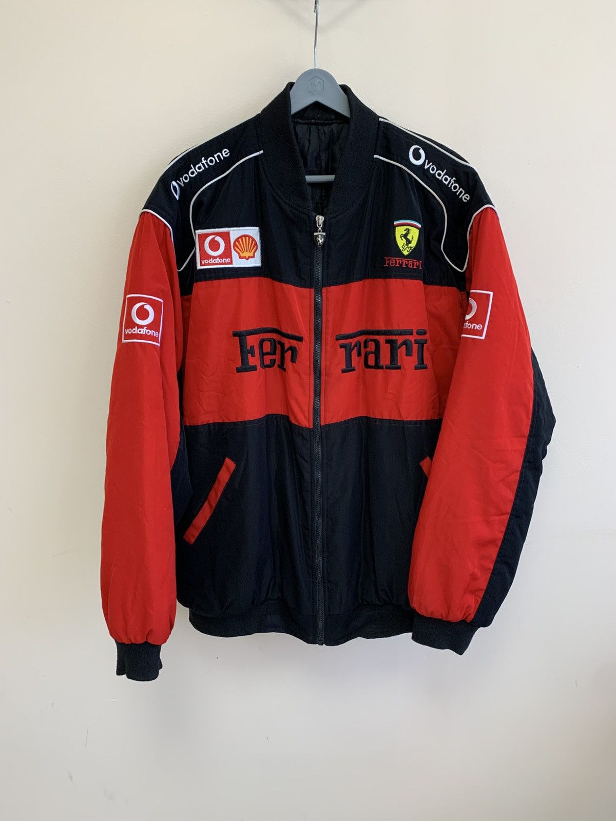 Ferrari Vintage 90s Ferrari Formula 1 Racing Bomber Jacket, size XL Size US XL / EU 56 / 4 - 1 Thumbnail