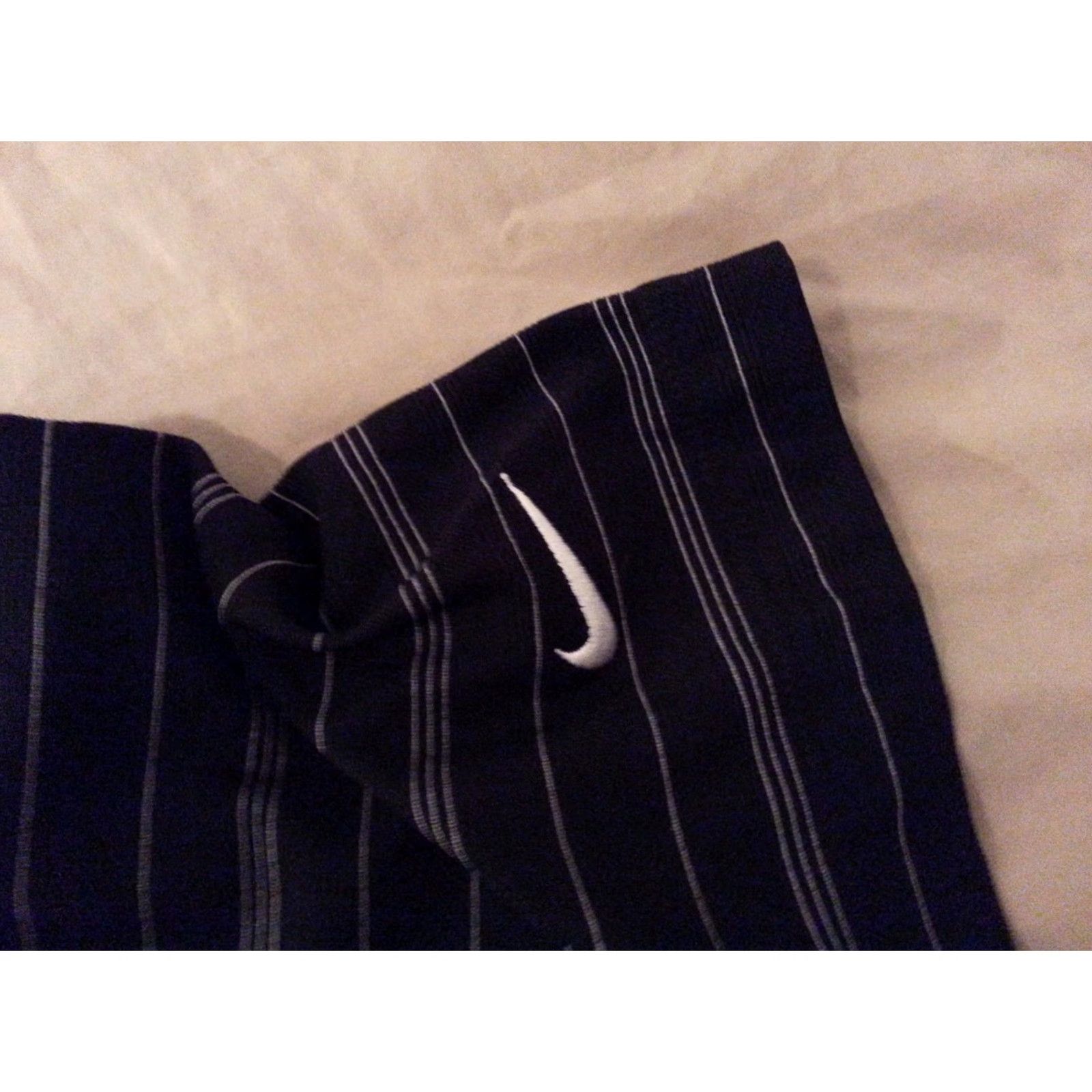 Nike VINTAGE? (no) Nike Golf Polo Shirt Mens Large Black Stripes Athletic Moss Creek Size US L / EU 52-54 / 3 - 4 Thumbnail