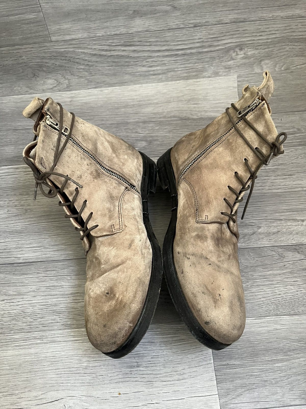 A.S.98 A.S. 98 avant garde style brown grunge boots Size US 11 / EU 44 - 9 Thumbnail