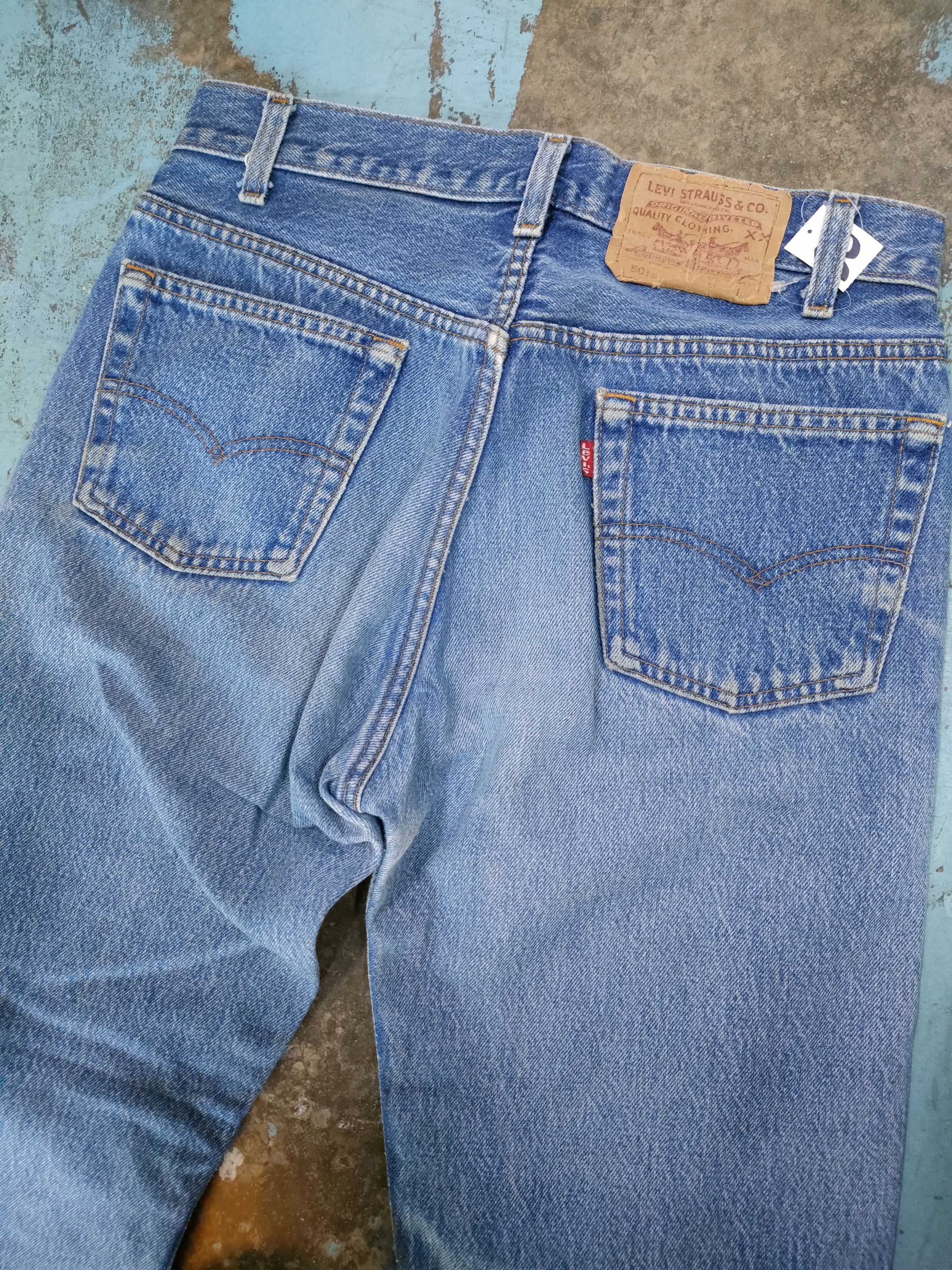 Levi's Vintage Clothing × Vintage Vintage Levi's 501xx USA Jeans Size US 30 / EU 46 - 2 Thumbnail