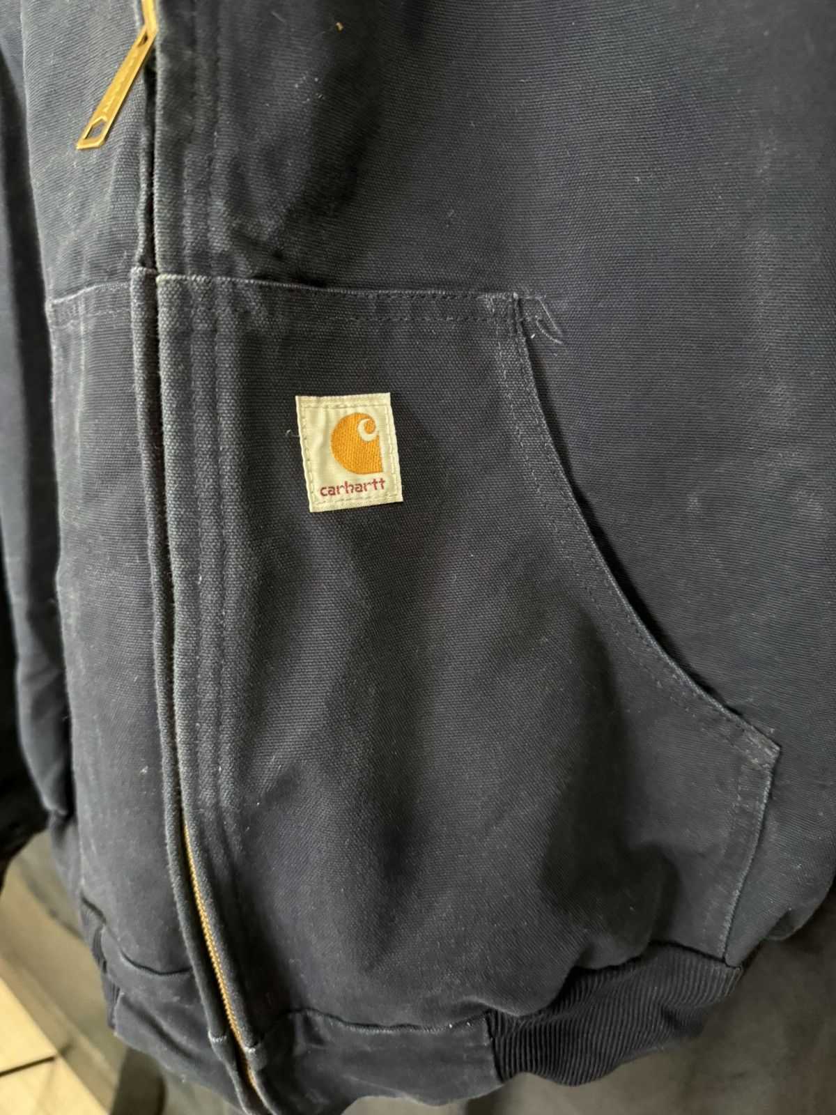 Carhartt Rhinegeist Brewery Carhartt Work Jacket Medium Navy Blue Size US M / EU 48-50 / 2 - 4 Thumbnail