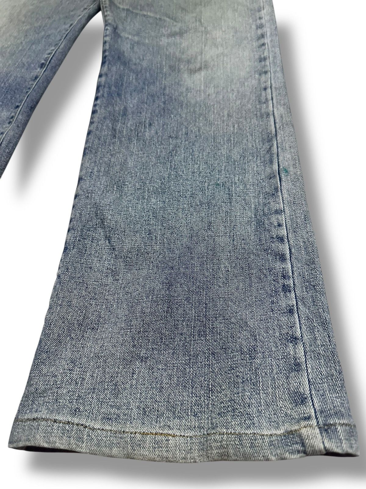 Japanese Brand Crocodile Vintage Baggy Loose Distressed Jeans Faded Size US 30 / EU 46 - 9 Thumbnail