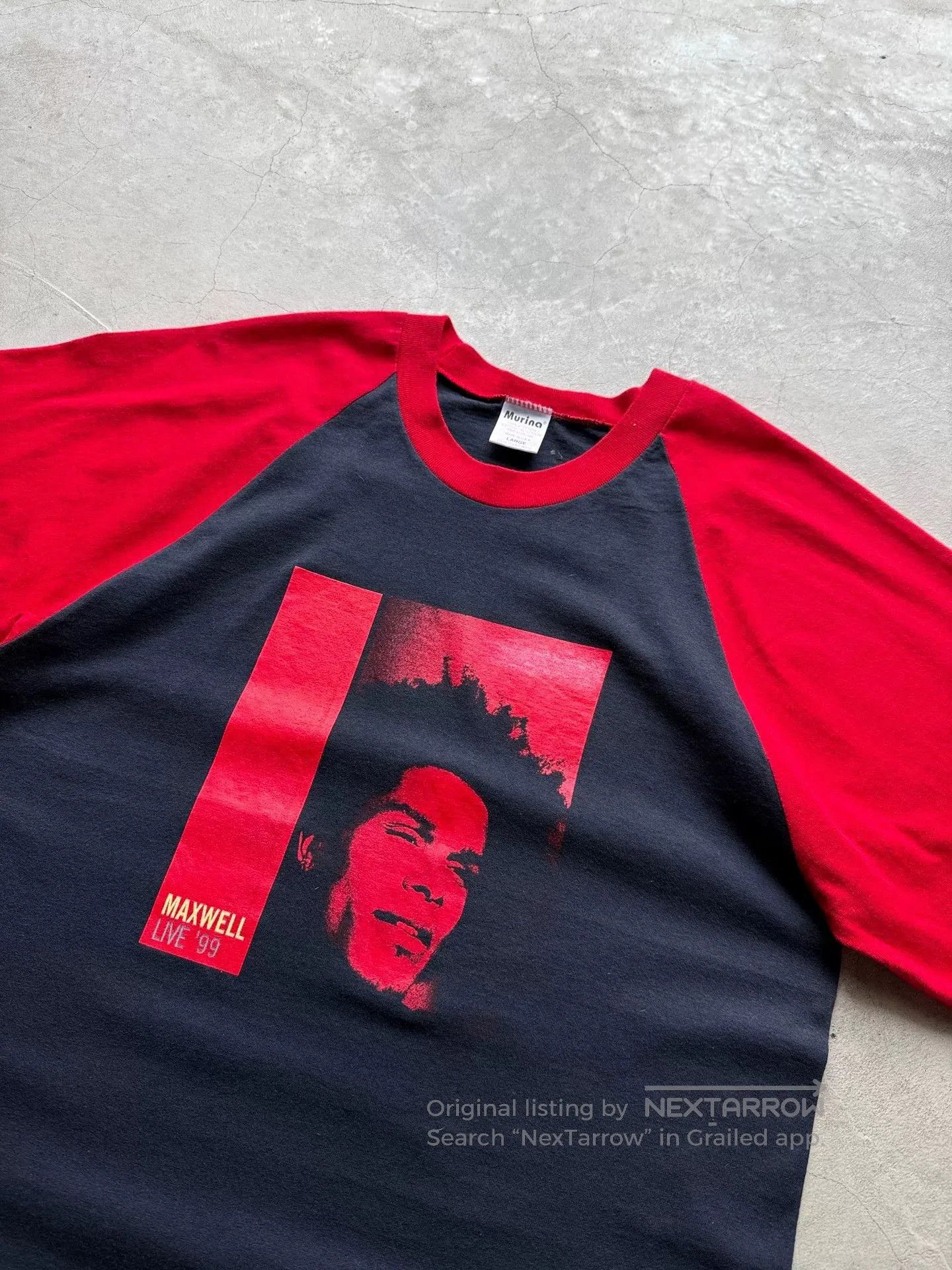 Vintage Vintage 90s Maxwell 1999 Tour Tee. Size US L / EU 52-54 / 3 - 3 Thumbnail