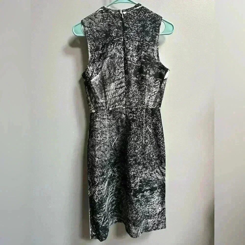 McQ Alexander McQueen NEW | McQ by Alexander McQueen Abstract Print Sheath Dress Size S / US 4 / IT 40 - 2 Thumbnail