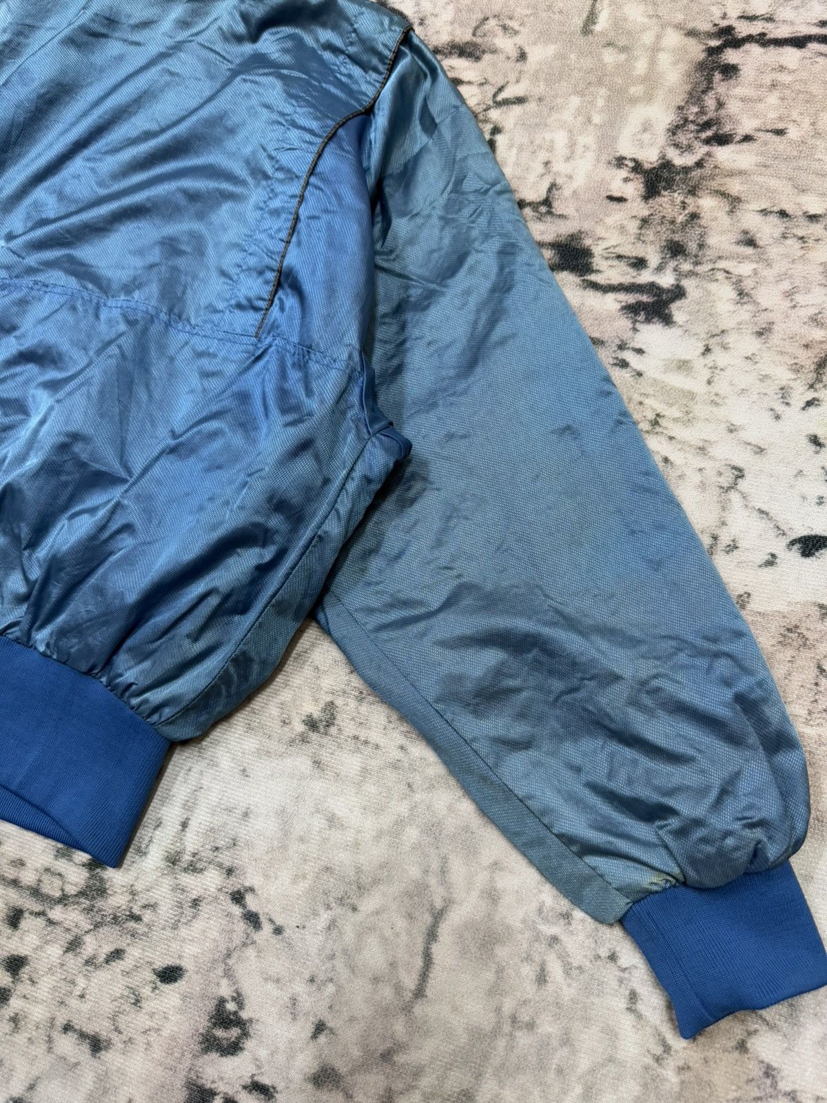 Nike Vintage 90s Nike Nylon Bomber Jacket Size US L / EU 52-54 / 3 - 15 Thumbnail
