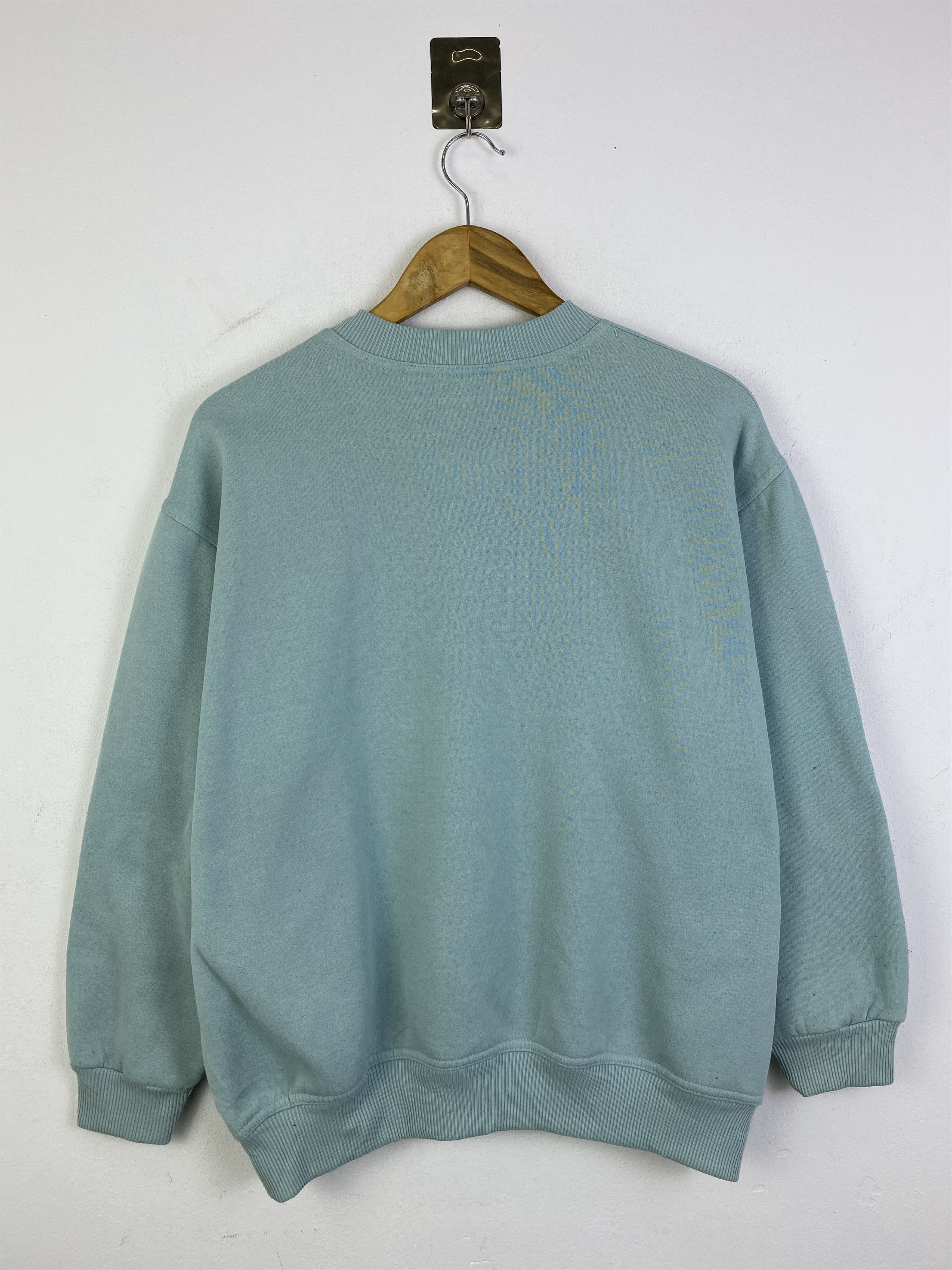 Other Vintage 90s Plain Crewneck Pullover Sweatshirt SH0331 Size US XL / EU 56 / 4 - 3 Thumbnail
