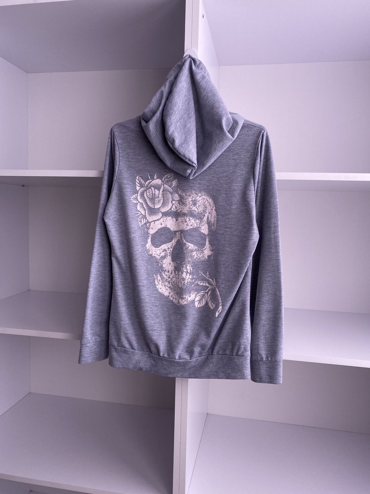 Vintage Vintage Women’s Ed Hardy Style Hoodie Size XL / US 12-14 / IT 48-50 - 1 Thumbnail