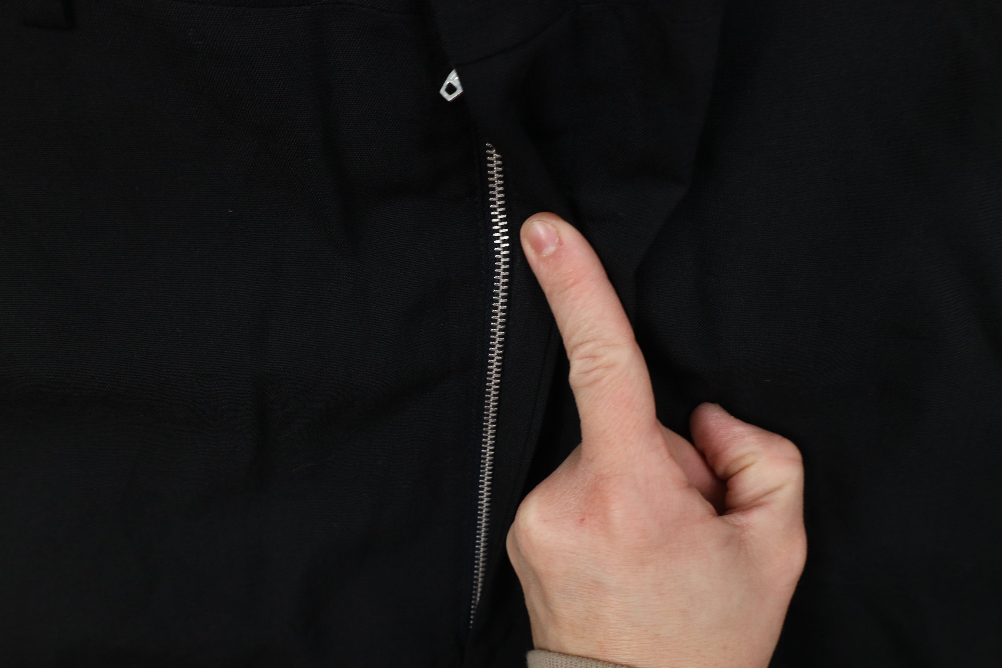 Vintage Vintage 50s Rockabilly Wool Gabardine Chino Pants Black USA Size US 32 / EU 48 - 5 Thumbnail