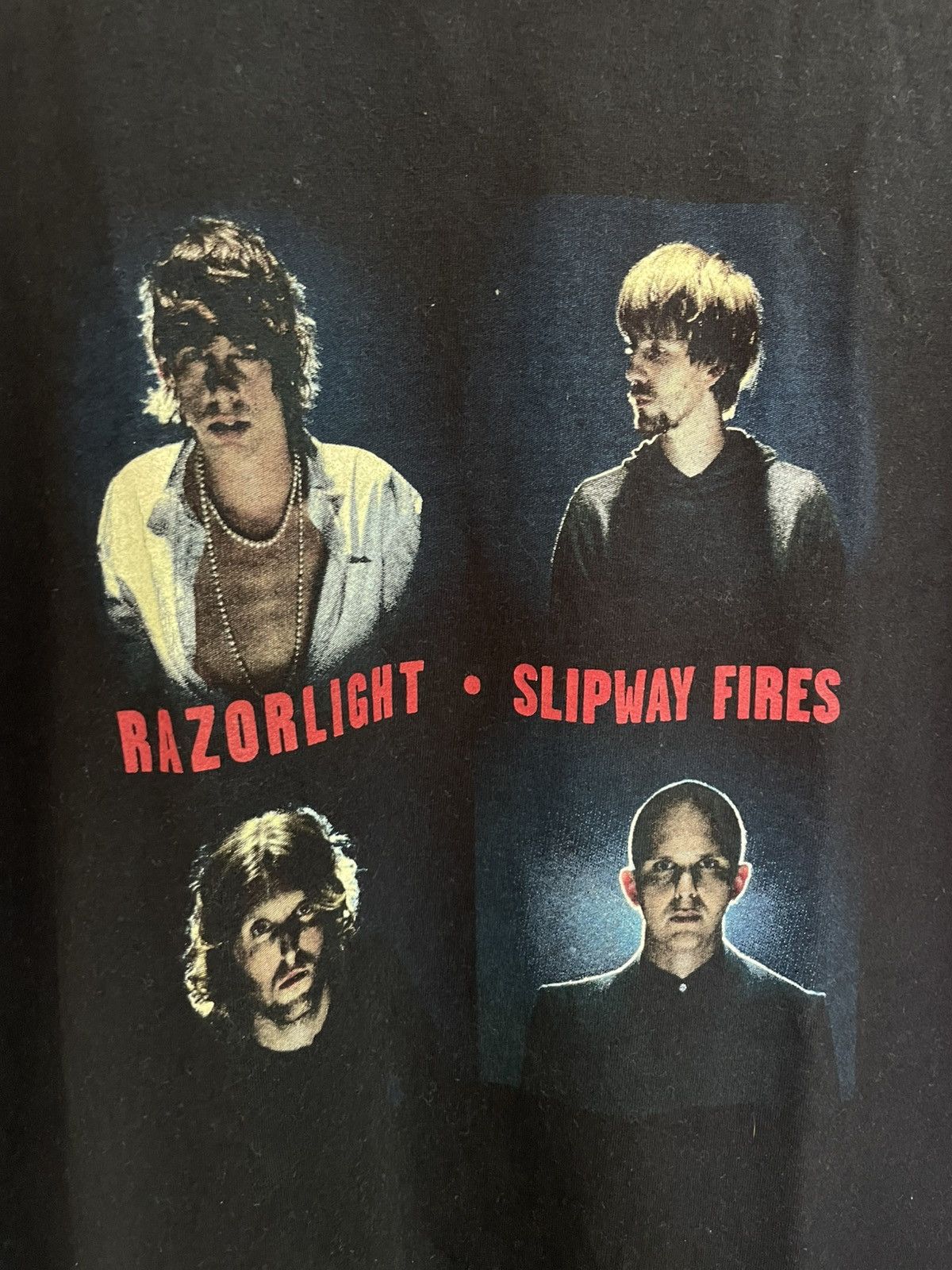 Band Tees Vintage Y2K Razorlight Slipway Fires tour t shirt Size US L / EU 52-54 / 3 - 4 Thumbnail