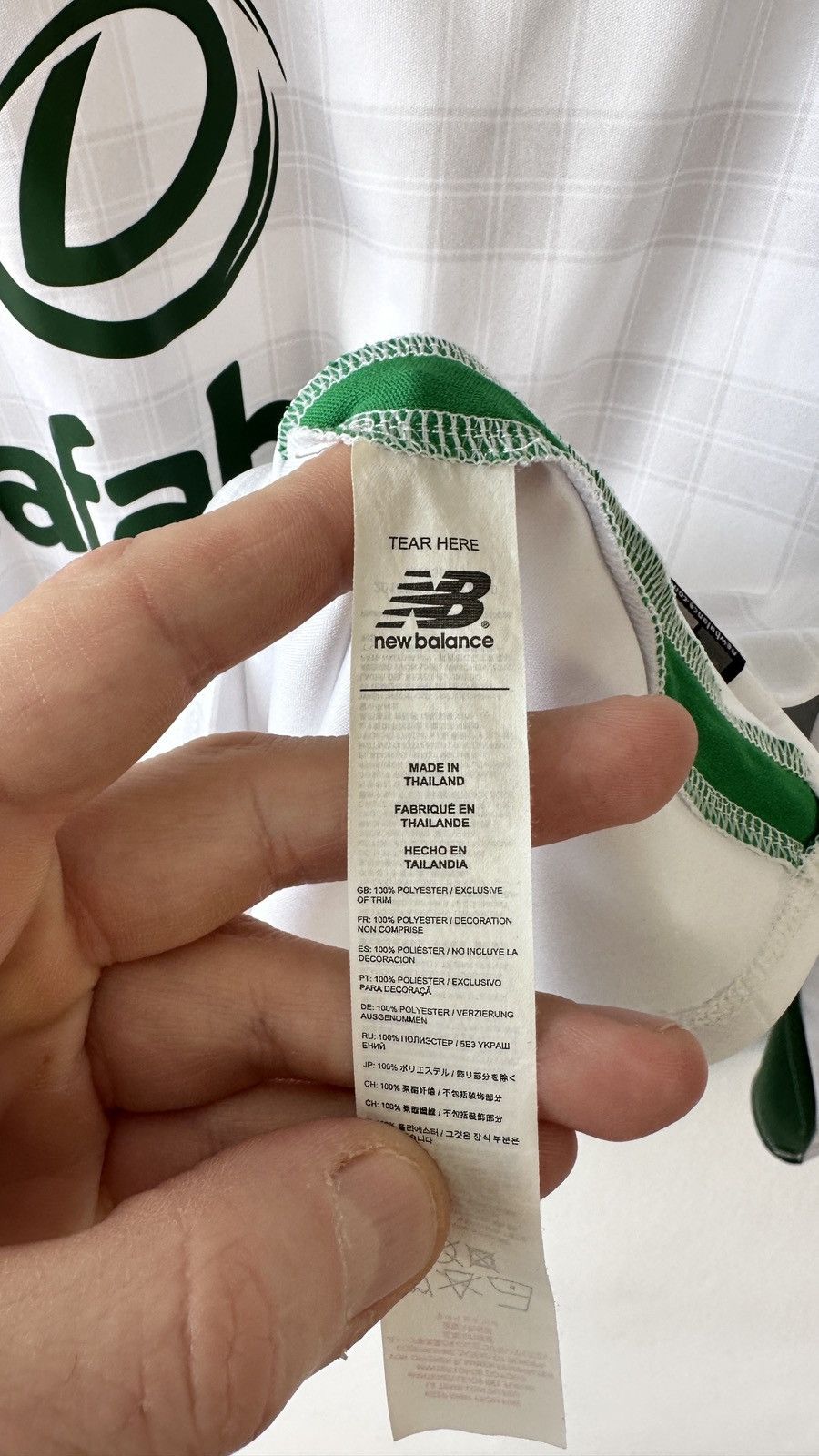New Balance Celtic FC 2018/19 Away Jersey Long Sleeve New Balance S Size US S / EU 44-46 / 1 - 7 Thumbnail
