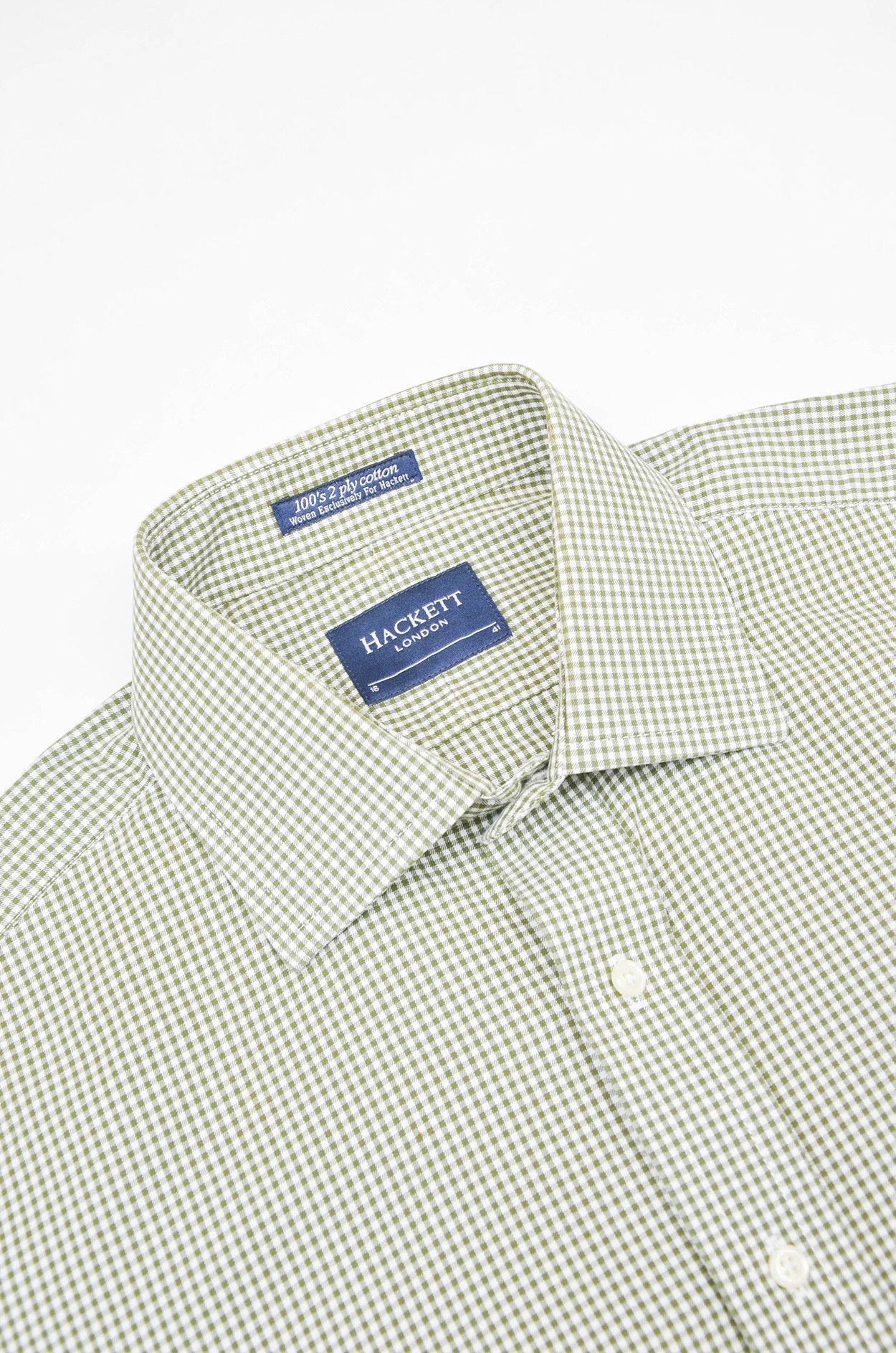 Hackett Hackett Plaid Cotton Button-Down Shirt size 41 Size US L / EU 52-54 / 3 - 5 Thumbnail