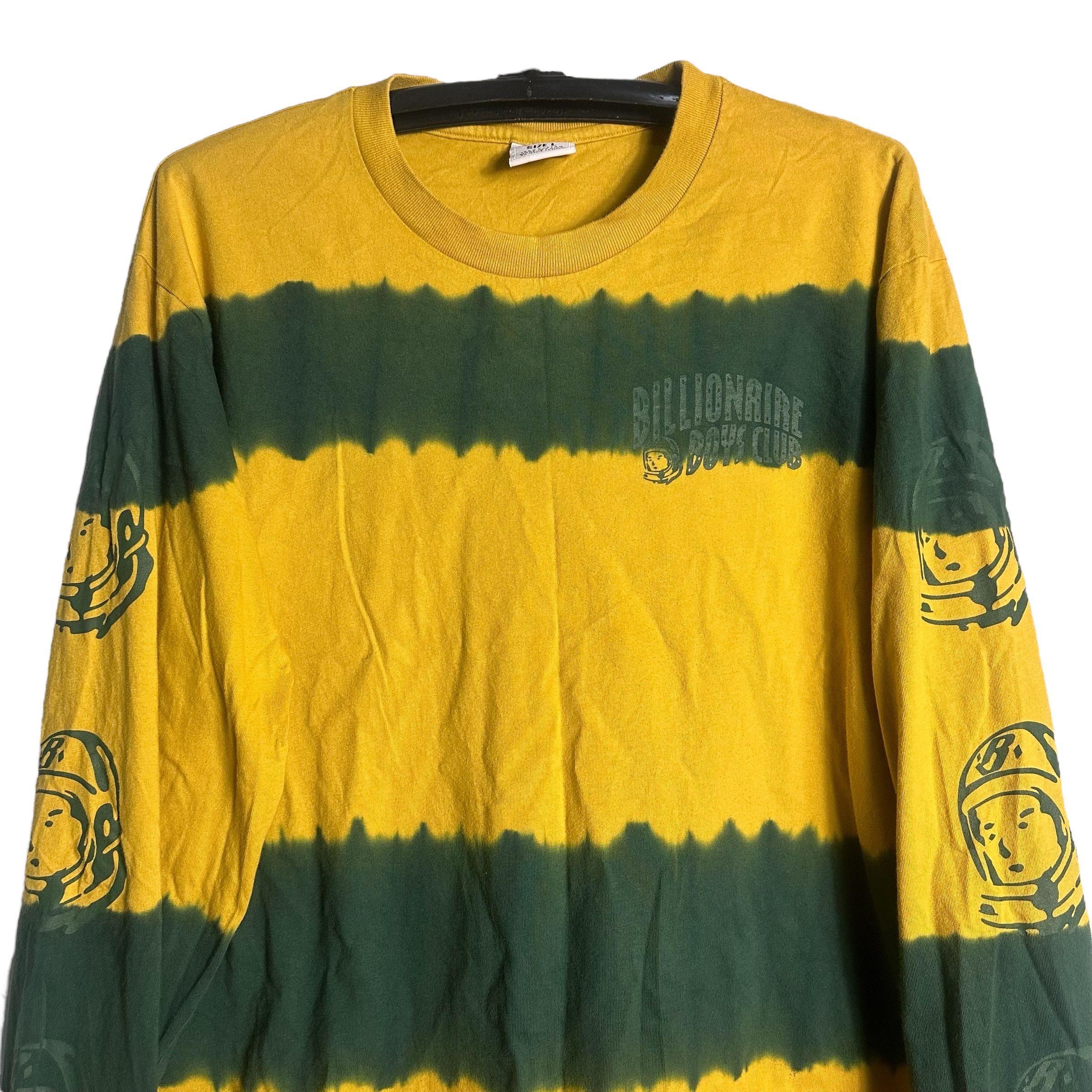 Billionaire Boys Club 🔥RARE🔥BBC Billionaire Boys Club Bleach Stripes L/S T-shirt Size US L / EU 52-54 / 3 - 2 Thumbnail