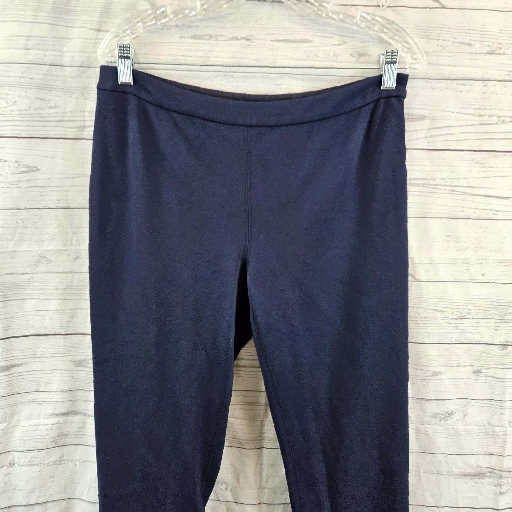 Pendleton Pendleton Womens Ponte Knit Pants Sz 10 Blue Mid Rise Side Zip Rayon Blend Shirt? Size 32" / US 10 / IT 46 - 2 Thumbnail