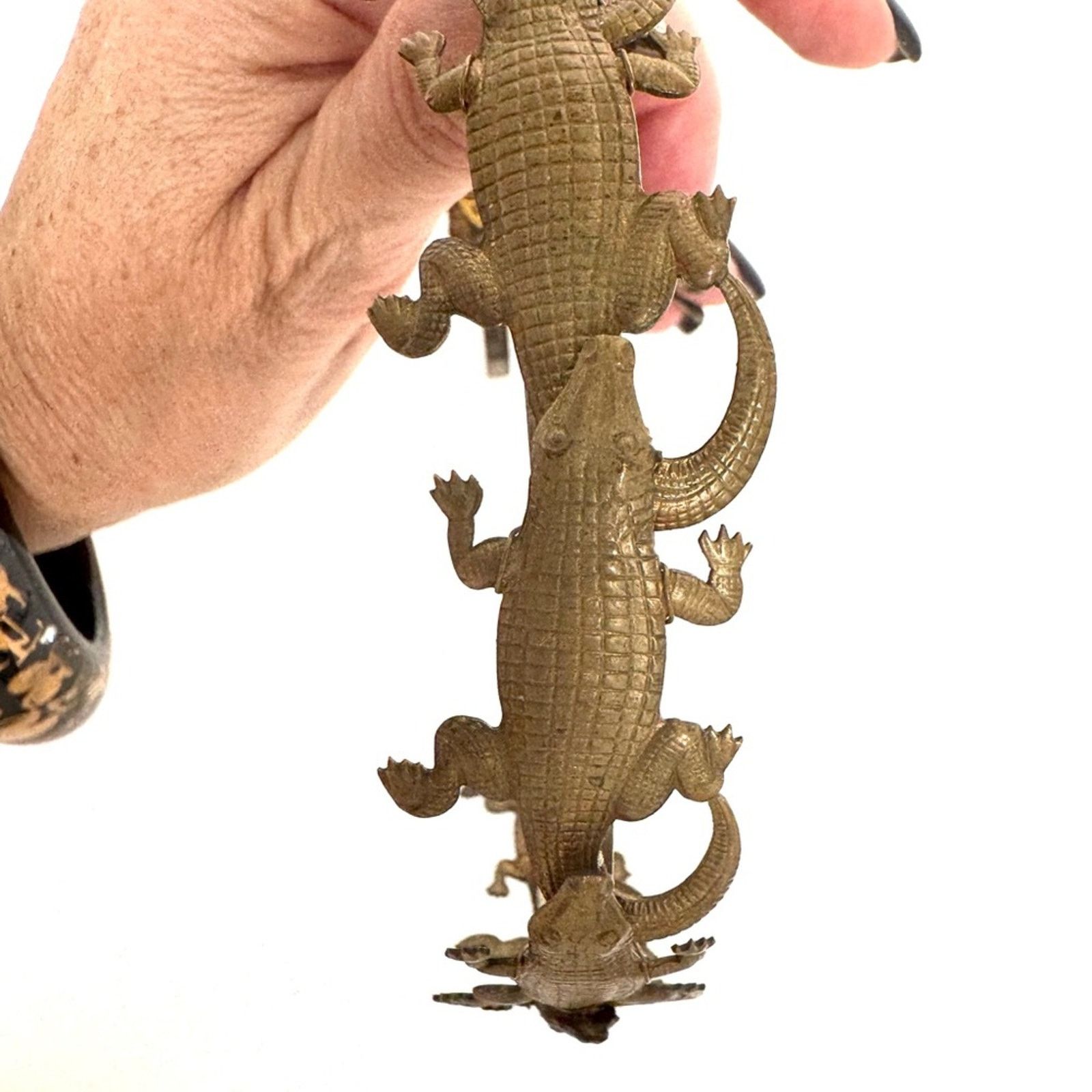 Eugenia Kim Eugenia Kim RARE HAND CAST bronze alligator headband Size ONE SIZE - 7 Thumbnail