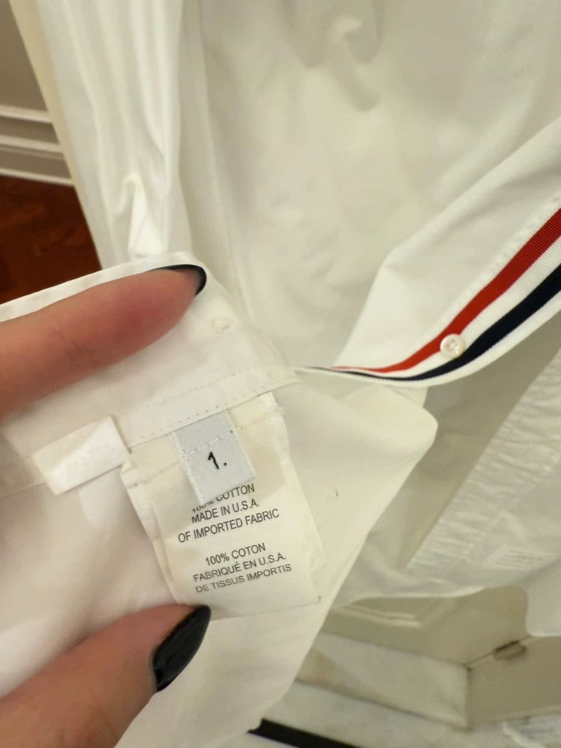 Thom Browne Thom Browne Classic white shirt Size US S / EU 44-46 / 1 - 3 Thumbnail