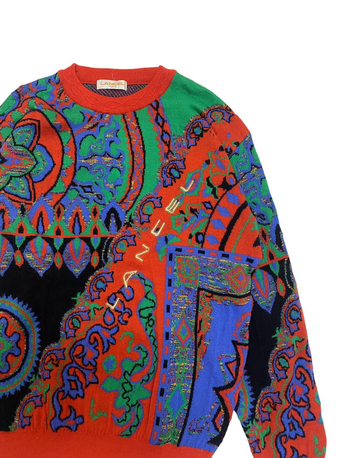 Lancel Rare❗️❗️Vintage Lancel Knit Size US M / EU 48-50 / 2 - 2 Thumbnail