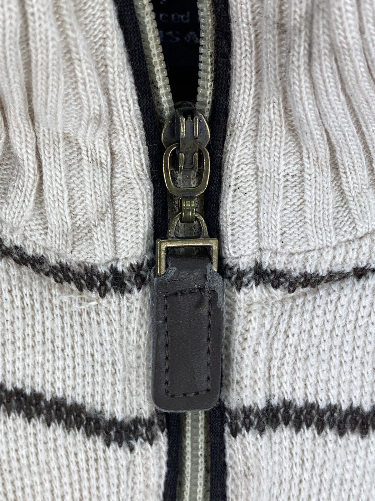 Kansai Yamamoto Up To You By Kansai Yamamoto Quarter Zipper Knitwear Size US L / EU 52-54 / 3 - 8 Thumbnail
