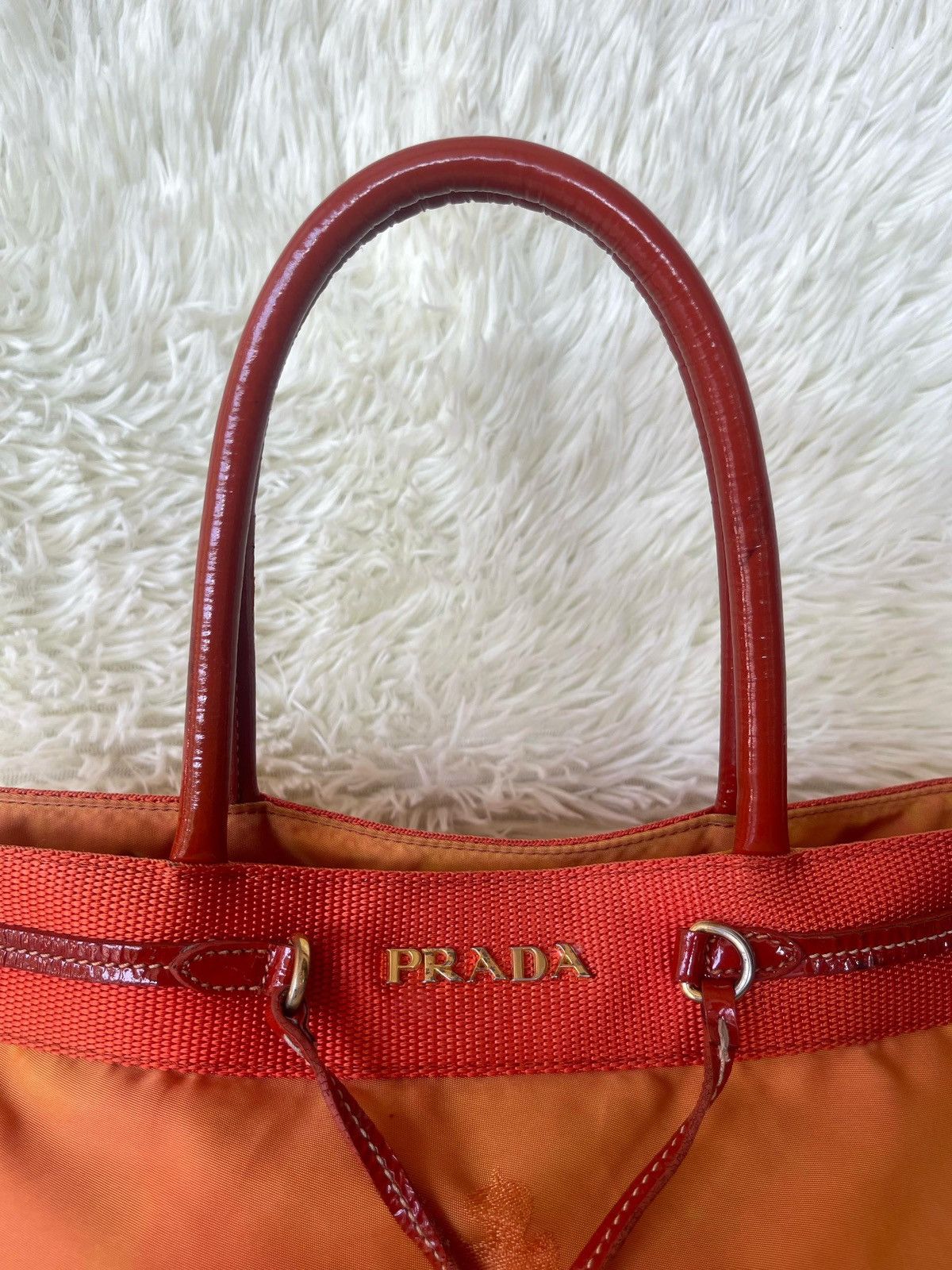 Prada × Vintage Prada Nylon Tote Bag Size ONE SIZE - 13 Thumbnail